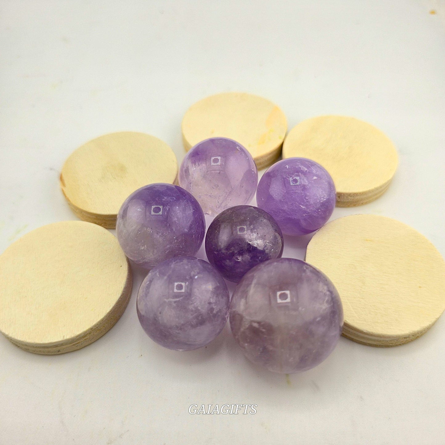 Assortment of MINI Crystal SPHERES -AH