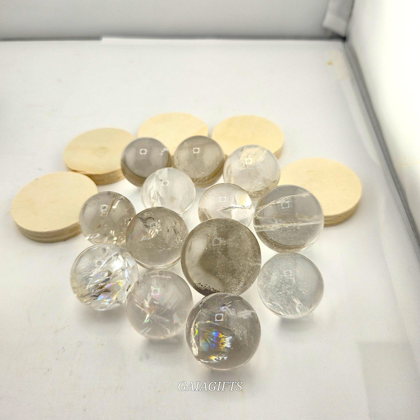 Assortment of MINI Crystal SPHERES -AH
