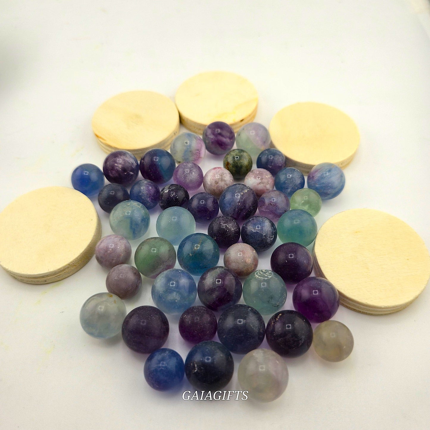 Assortment of MINI Crystal SPHERES -AH