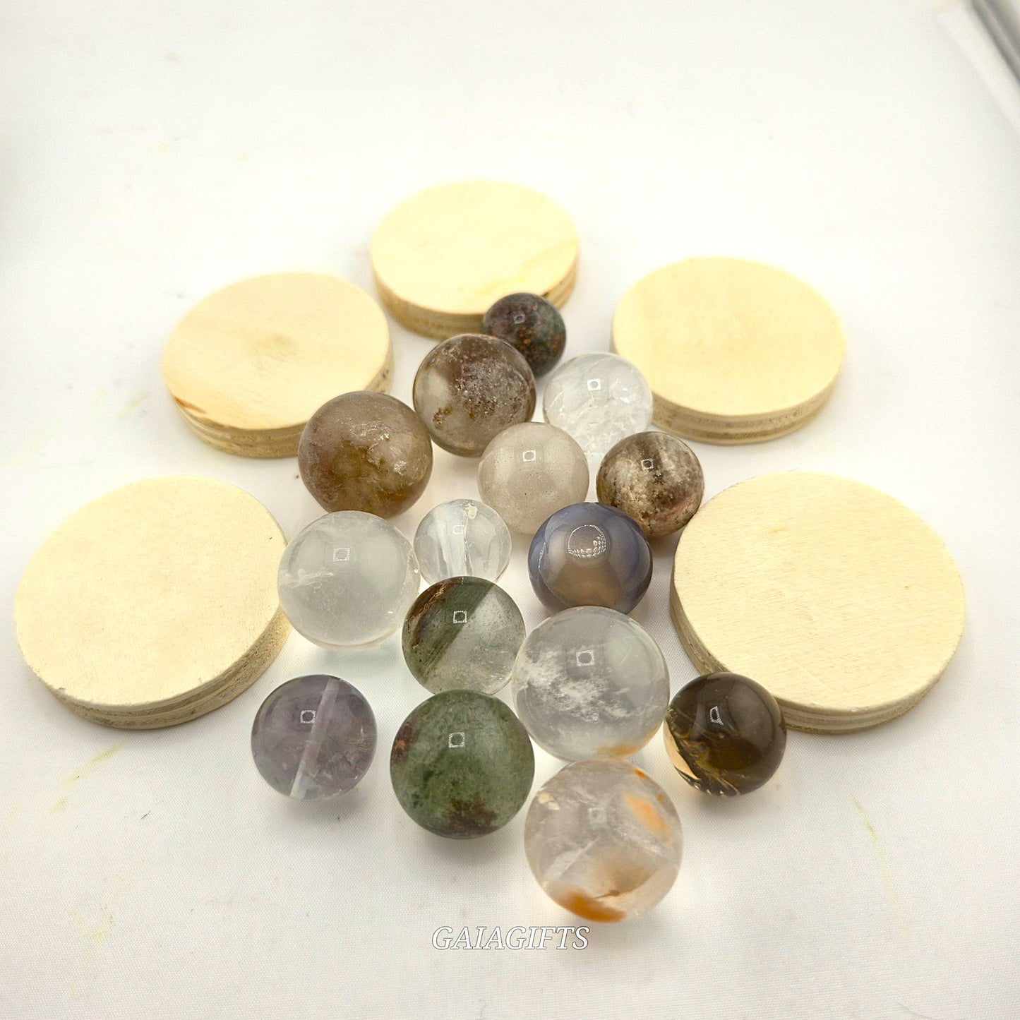Assortment of MINI Crystal SPHERES -AH
