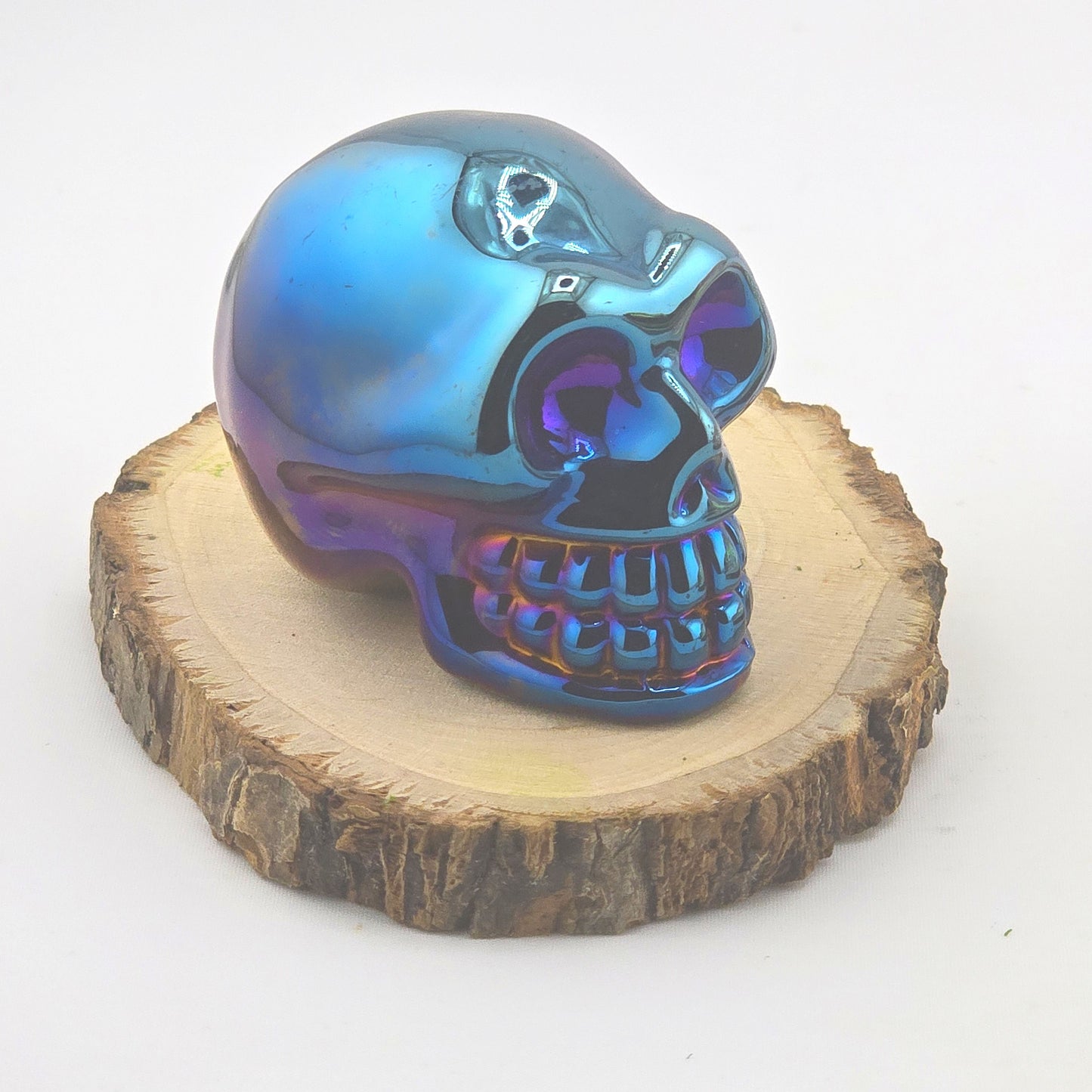 Astonishing Crystal & Fossil SKULLS Designs- Item AI