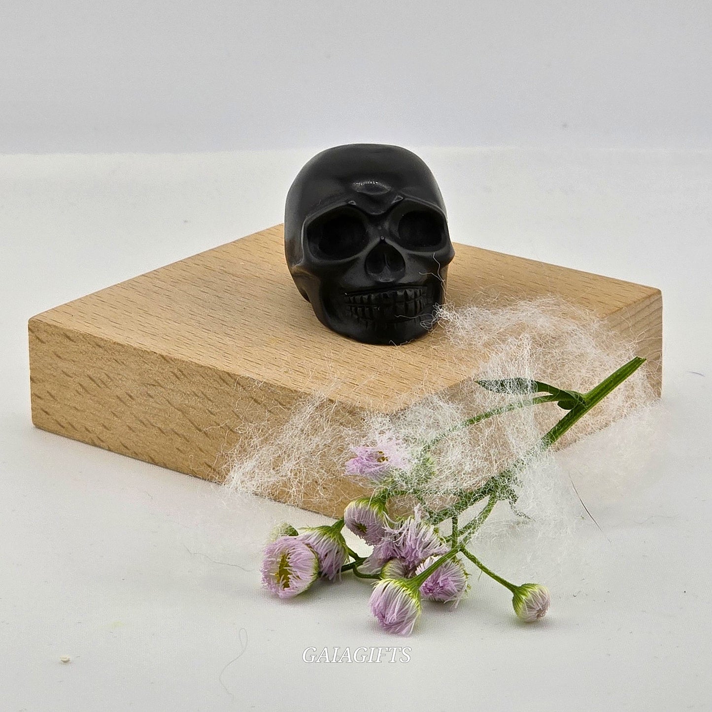 Astonishing Crystal & Fossil SKULLS Designs- Item AI