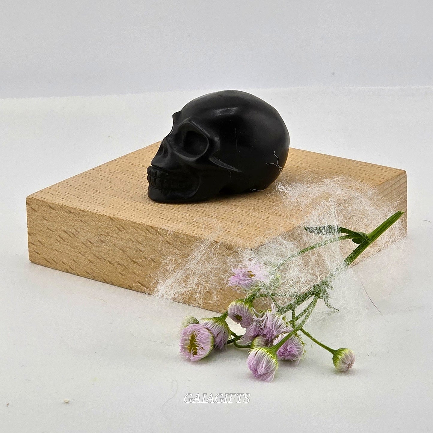 Astonishing Crystal & Fossil SKULLS Designs- Item AI