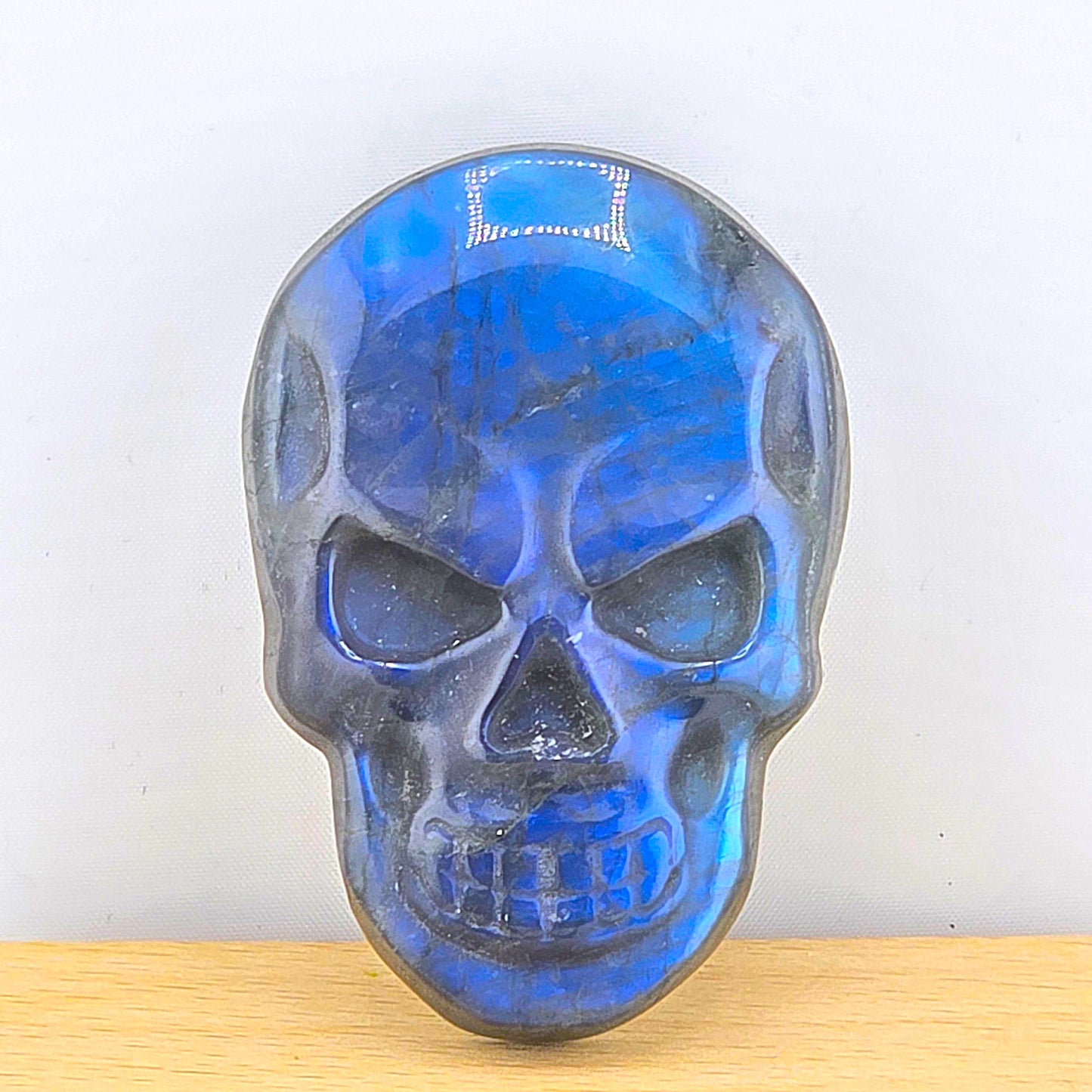 Astonishing Crystal & Fossil SKULLS Designs- Item AI