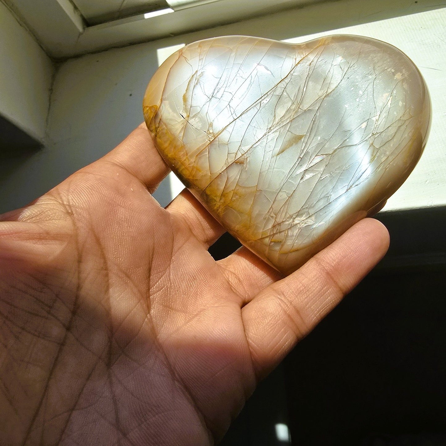 Amorous Crystal HEART SHAPED Stones – Item AM