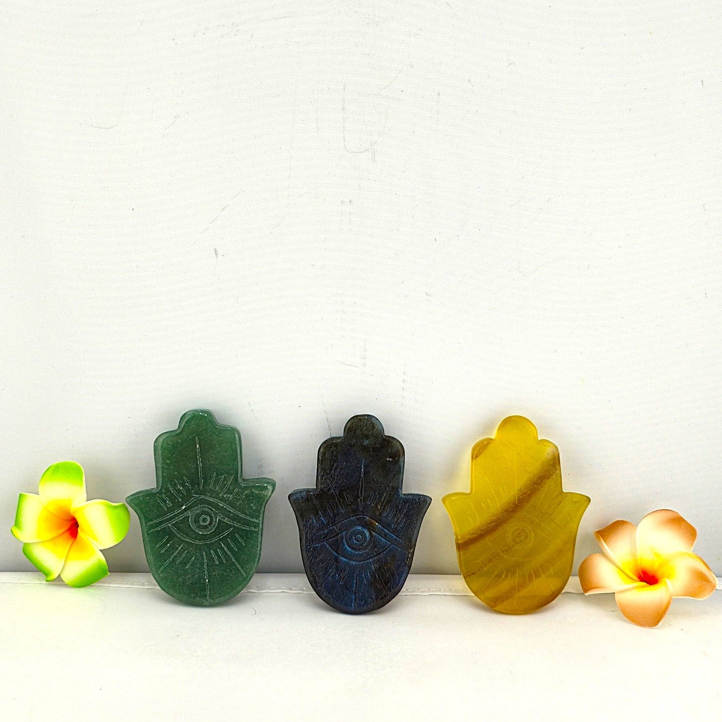 Arcane EVIL EYE TRIANGLE & PALM Hand Stone - Item AN