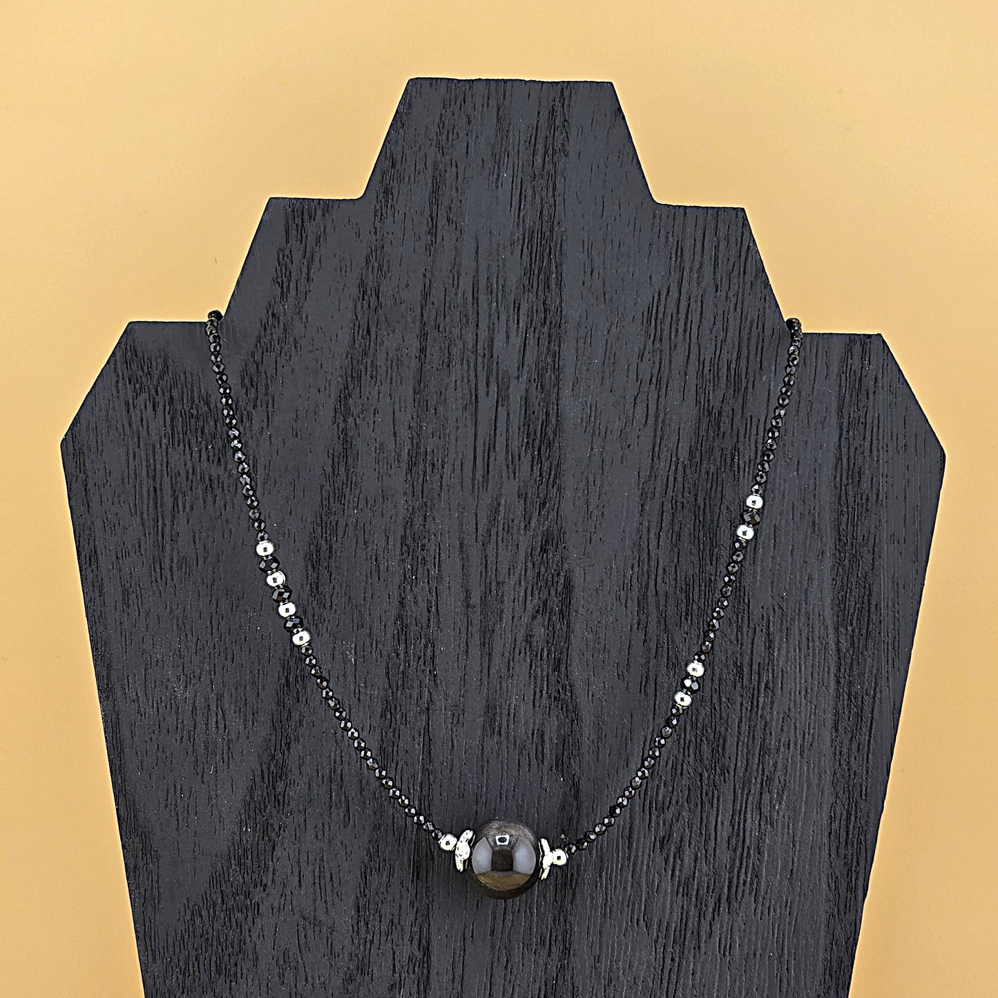 Glamorous BEADED Crystal NECKLACE  – Item AY