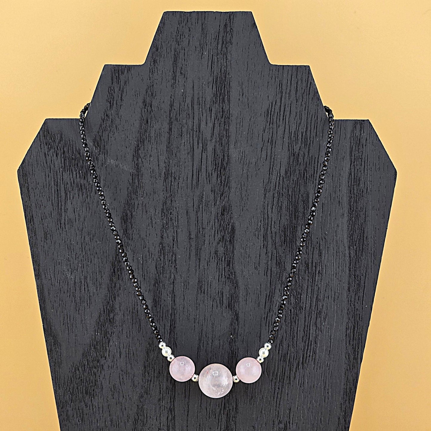 Glamorous BEADED Crystal NECKLACE  – Item AY