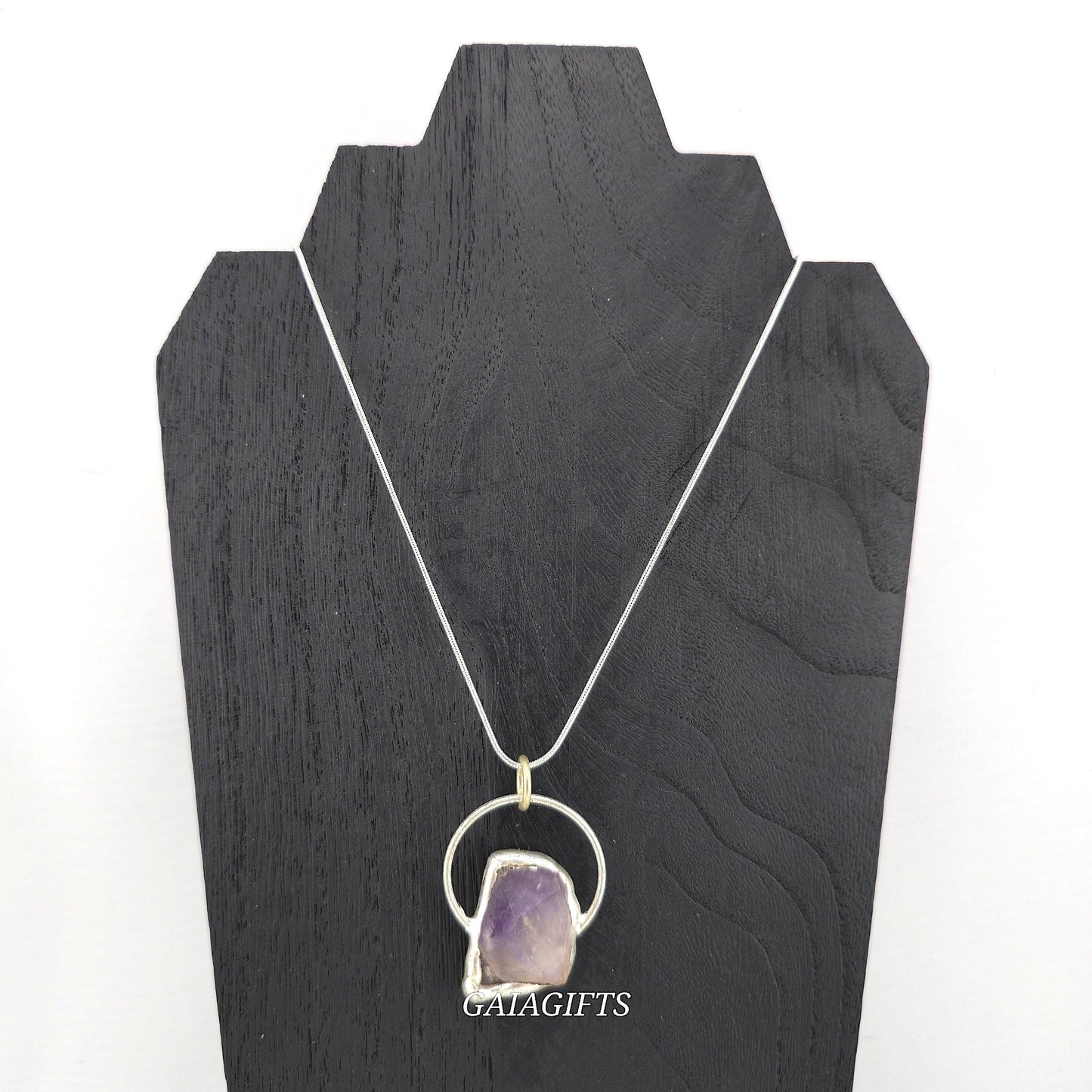 Glimmering PART 3 - Crystal NECKLACE & PENDANT (Silver / Yellow Metal) – Item AZ