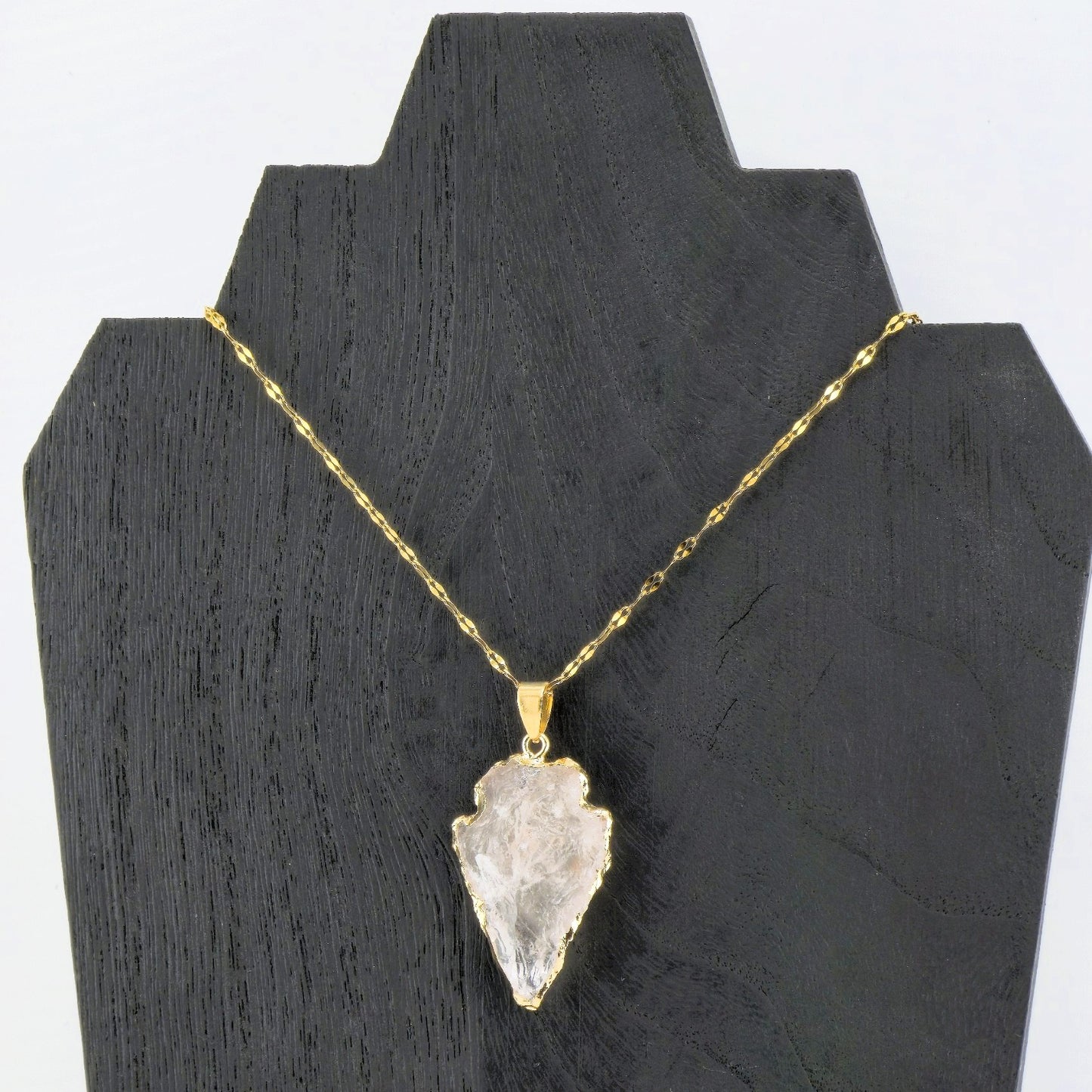 Glimmering PART 3 - Crystal NECKLACE & PENDANT (Silver / Yellow Metal) – Item AZ