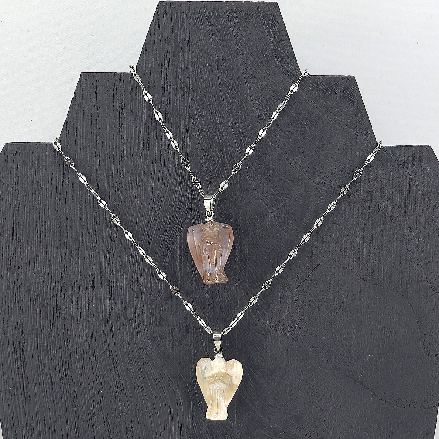 Glimmering PART 2 - Crystal NECKLACE & PENDANT (Silver / Yellow Metal) – Item AZ