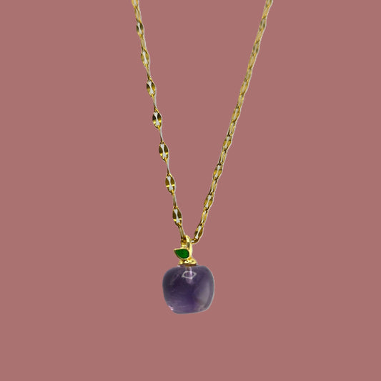 Glimmering PART 2 - Crystal NECKLACE & PENDANT (Silver / Yellow Metal) – Item AZ