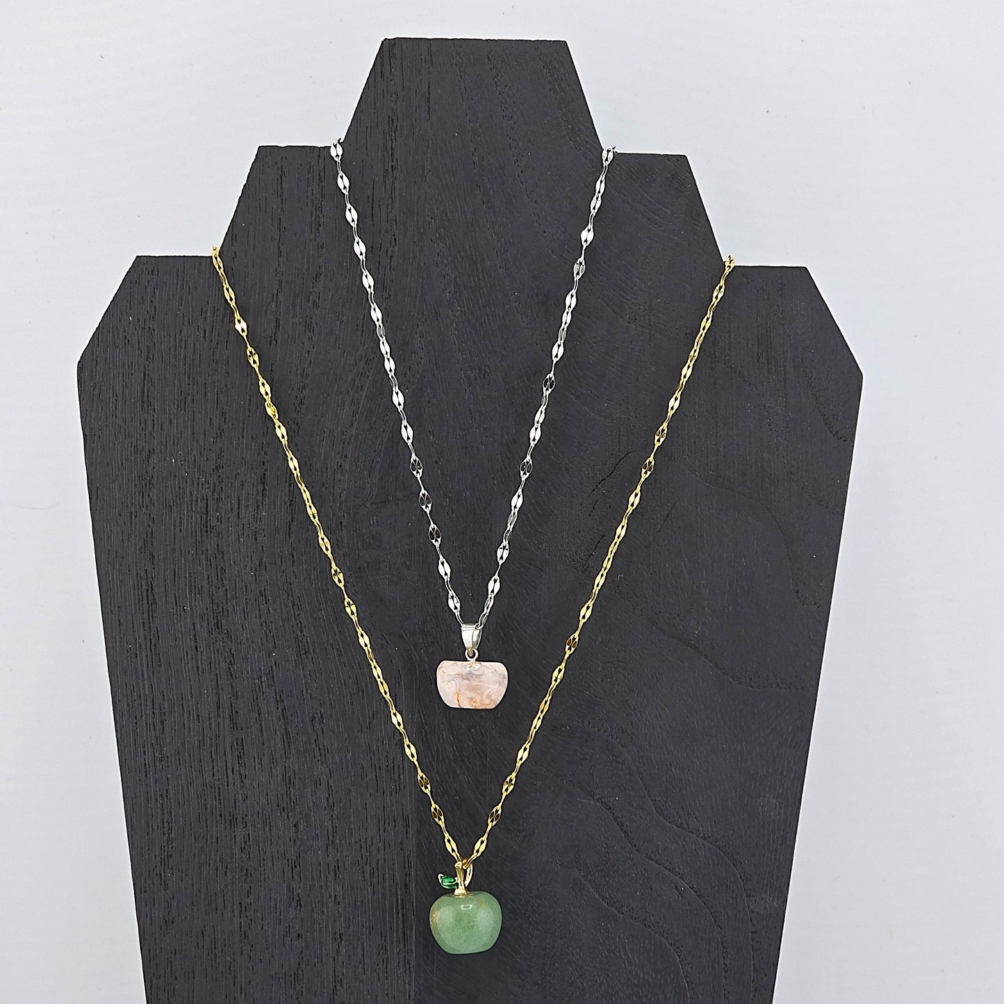 Glimmering PART 2 - Crystal NECKLACE & PENDANT (Silver / Yellow Metal) – Item AZ