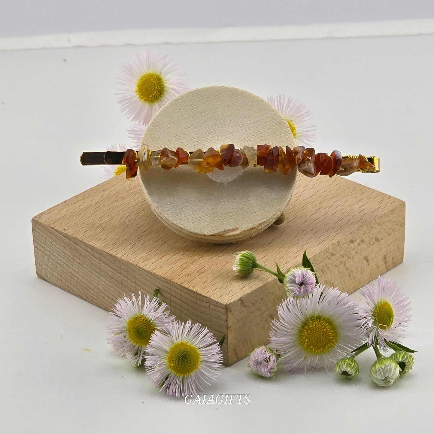 Harness the Elegance of Crystal Hair BOBBY PINS - Item L