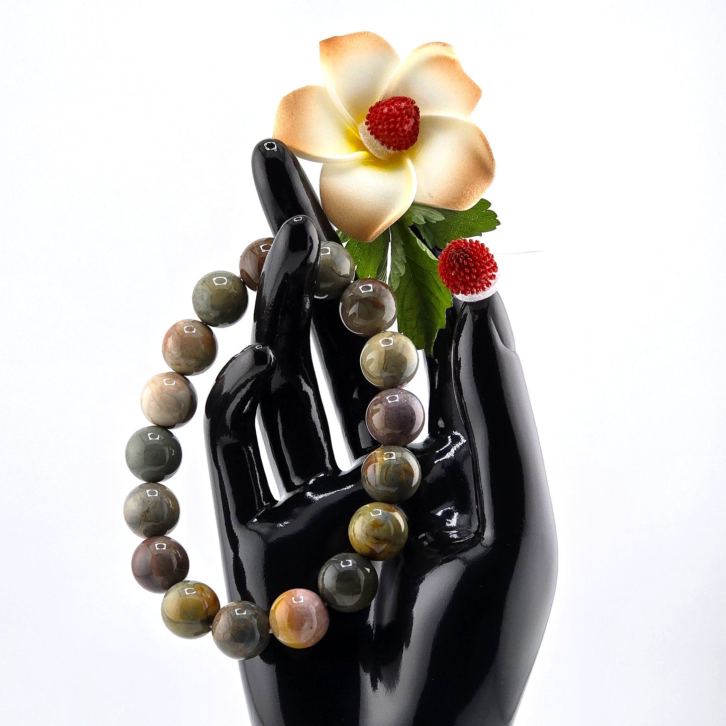 (Part 1) Balance your energy while wearing BEADED BRACLETS – With & Without Charm – Item B (Agate - Aventurine)