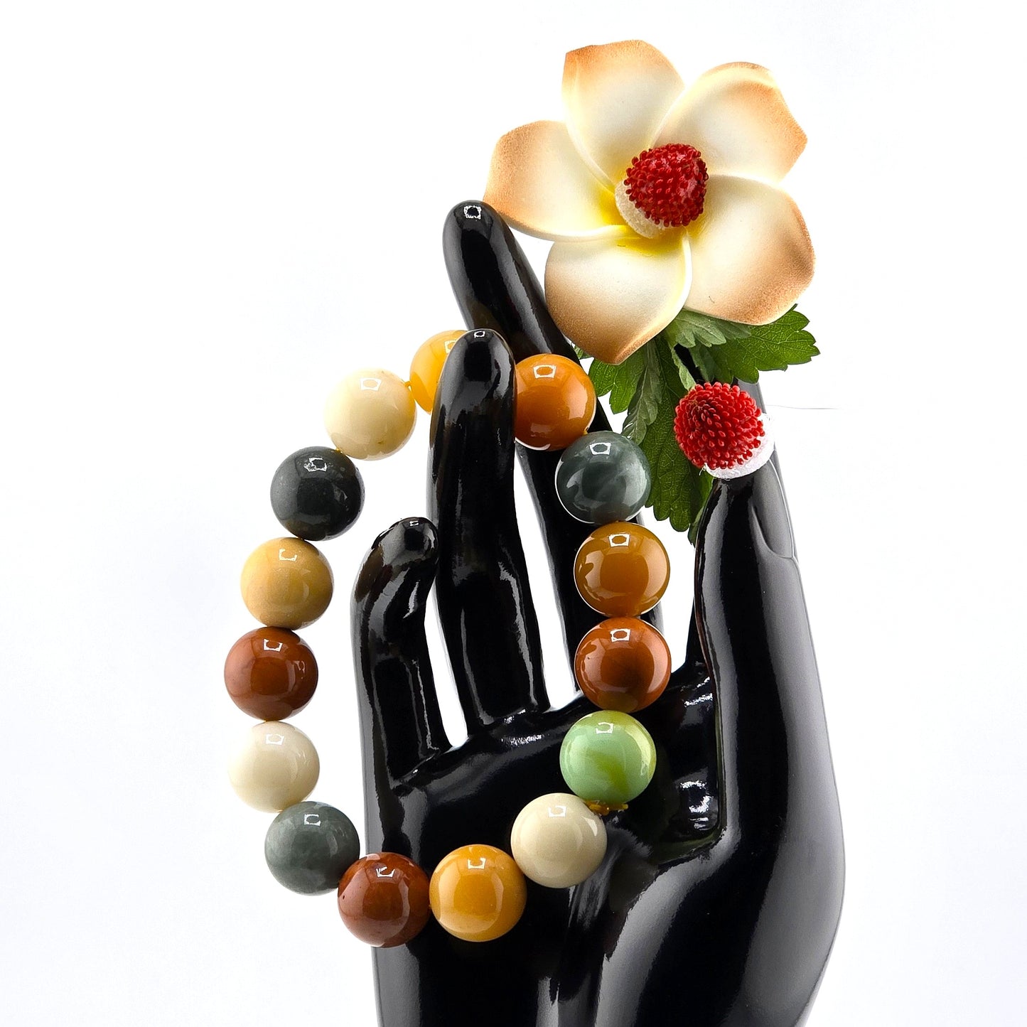 (Part 1) Balance your energy while wearing BEADED BRACLETS – With & Without Charm – Item B (Agate - Aventurine)