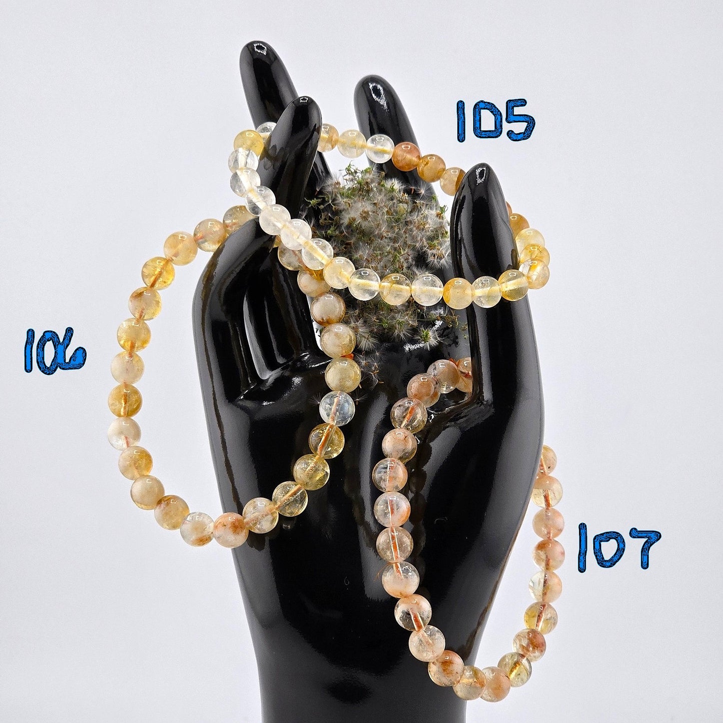 (Part 2) Balance your energy while wearing BEADED BRACLETS – With & Without Charm – Item B (Agate- Lapis Lazuli)