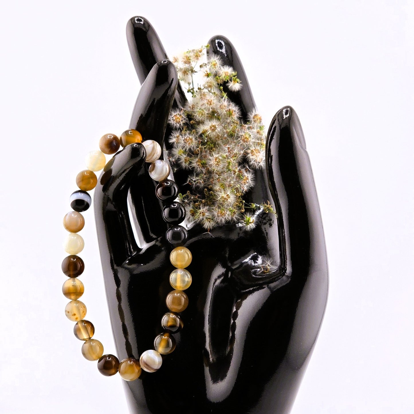 (Part 1) Balance your energy while wearing BEADED BRACLETS – With & Without Charm – Item B (Agate - Aventurine)