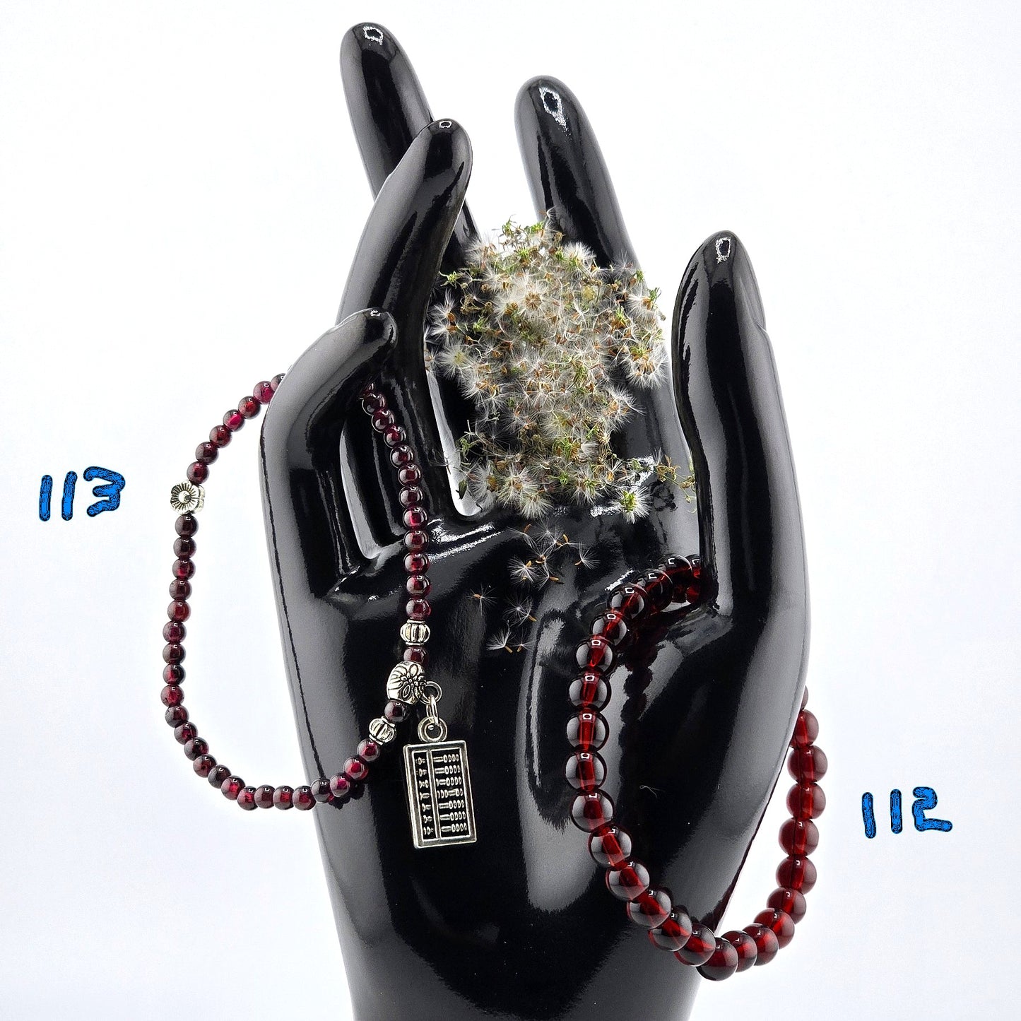(Part 2) Balance your energy while wearing BEADED BRACLETS – With & Without Charm – Item B (Agate- Lapis Lazuli)