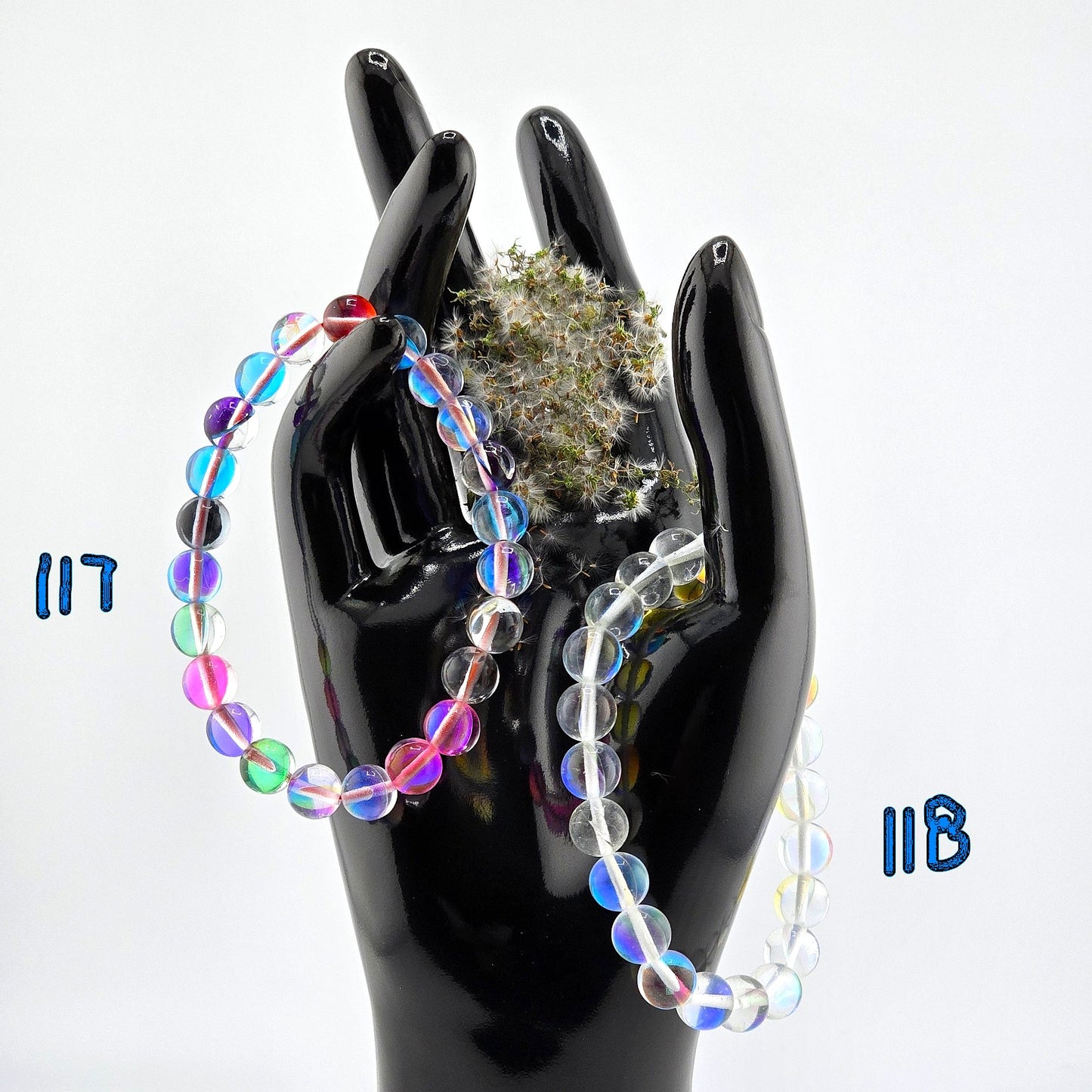 (Part 2) Balance your energy while wearing BEADED BRACLETS – With & Without Charm – Item B (Agate- Lapis Lazuli)