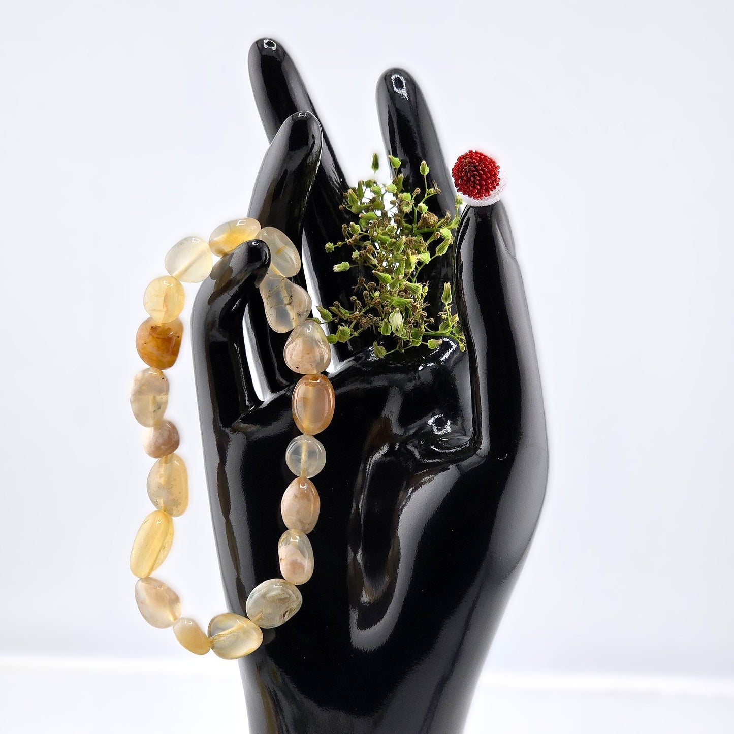 (Part 1) Balance your energy while wearing BEADED BRACLETS – With & Without Charm – Item B (Agate - Aventurine)