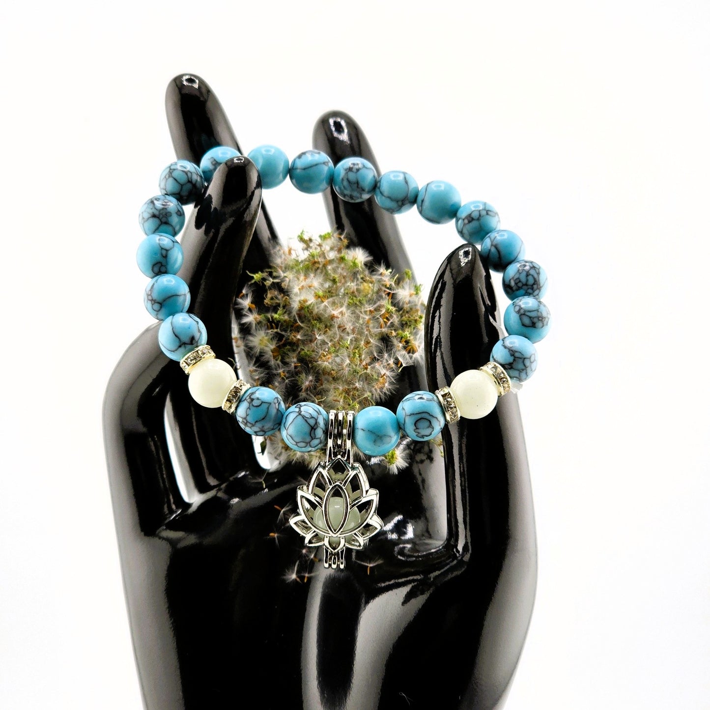 (Part 2) Balance your energy while wearing BEADED BRACLETS – With & Without Charm – Item B (Agate- Lapis Lazuli)