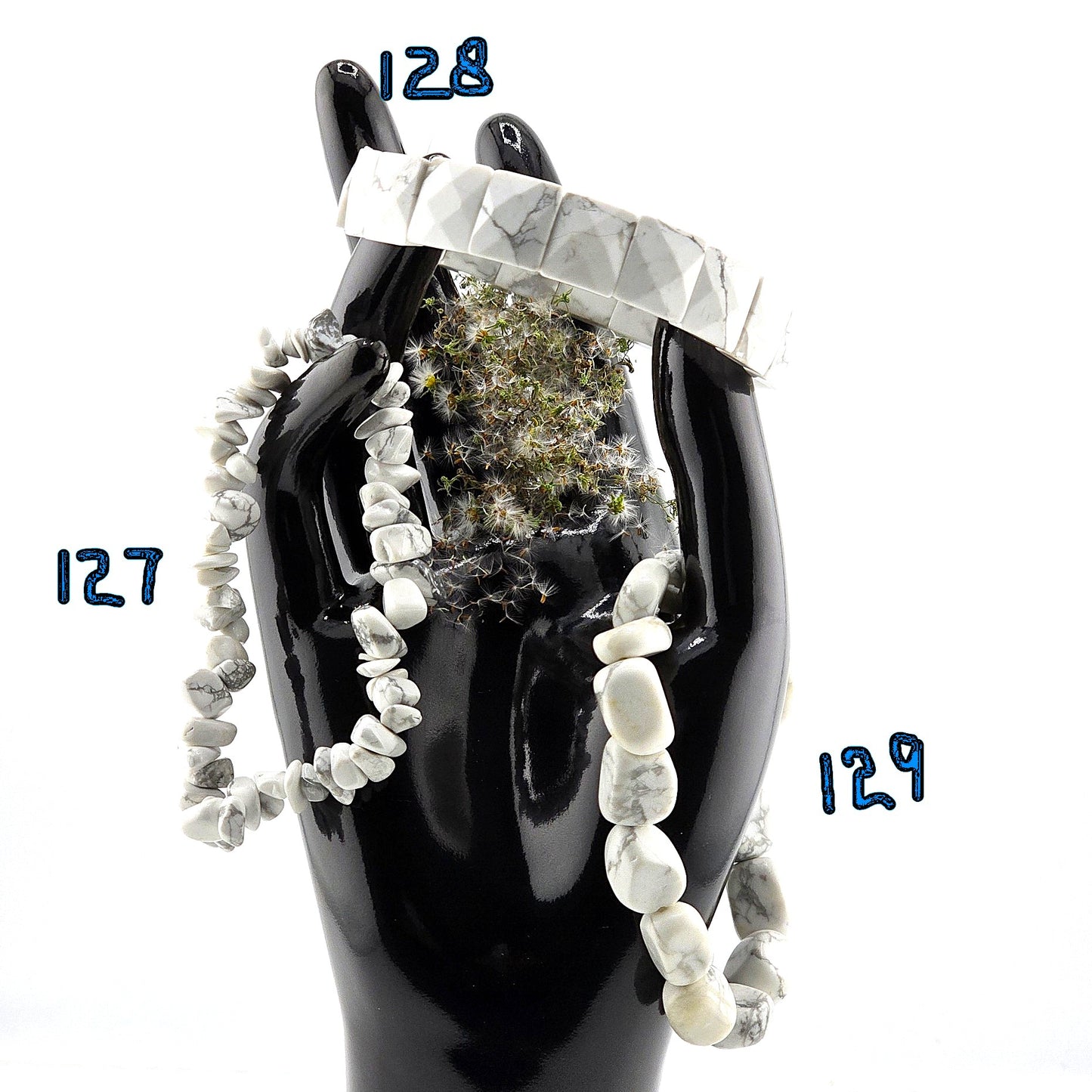 (Part 2) Balance your energy while wearing BEADED BRACLETS – With & Without Charm – Item B (Agate- Lapis Lazuli)