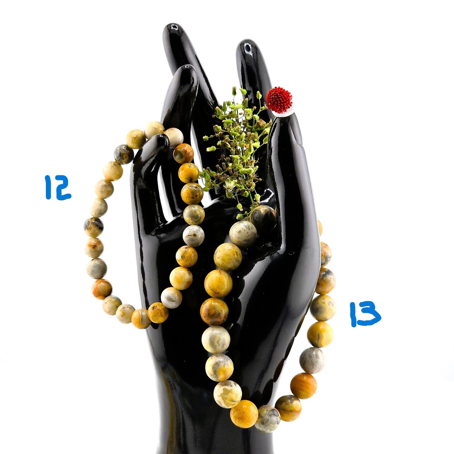 (Part 1) Balance your energy while wearing BEADED BRACLETS – With & Without Charm – Item B (Agate - Aventurine)