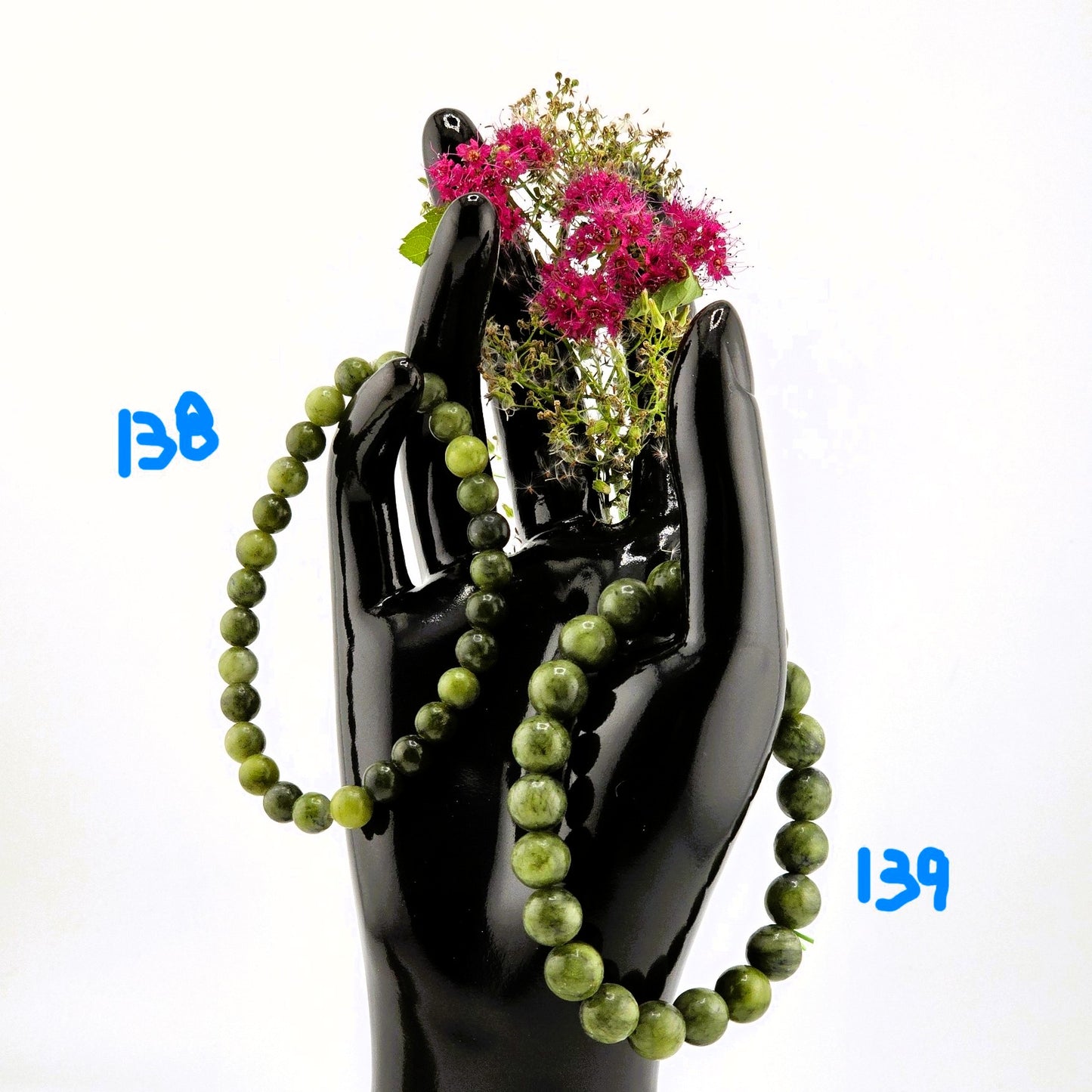 (Part 2) Balance your energy while wearing BEADED BRACLETS – With & Without Charm – Item B (Agate- Lapis Lazuli)