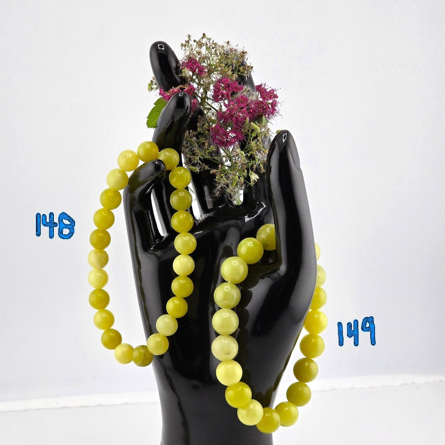 (Part 2) Balance your energy while wearing BEADED BRACLETS – With & Without Charm – Item B (Agate- Lapis Lazuli)