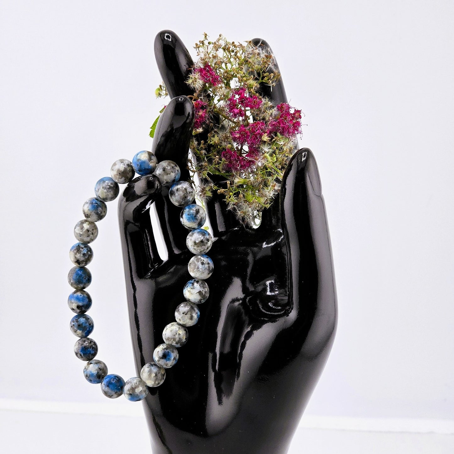 (Part 2) Balance your energy while wearing BEADED BRACLETS – With & Without Charm – Item B (Agate- Lapis Lazuli)