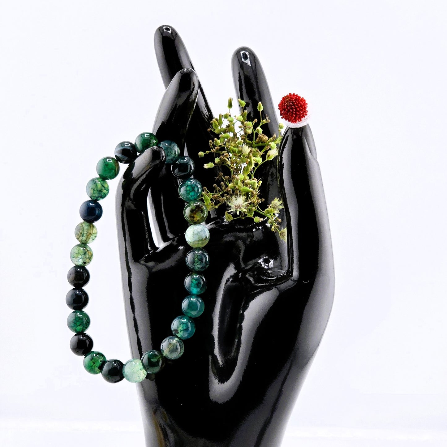 (Part 1) Balance your energy while wearing BEADED BRACLETS – With & Without Charm – Item B (Agate - Aventurine)