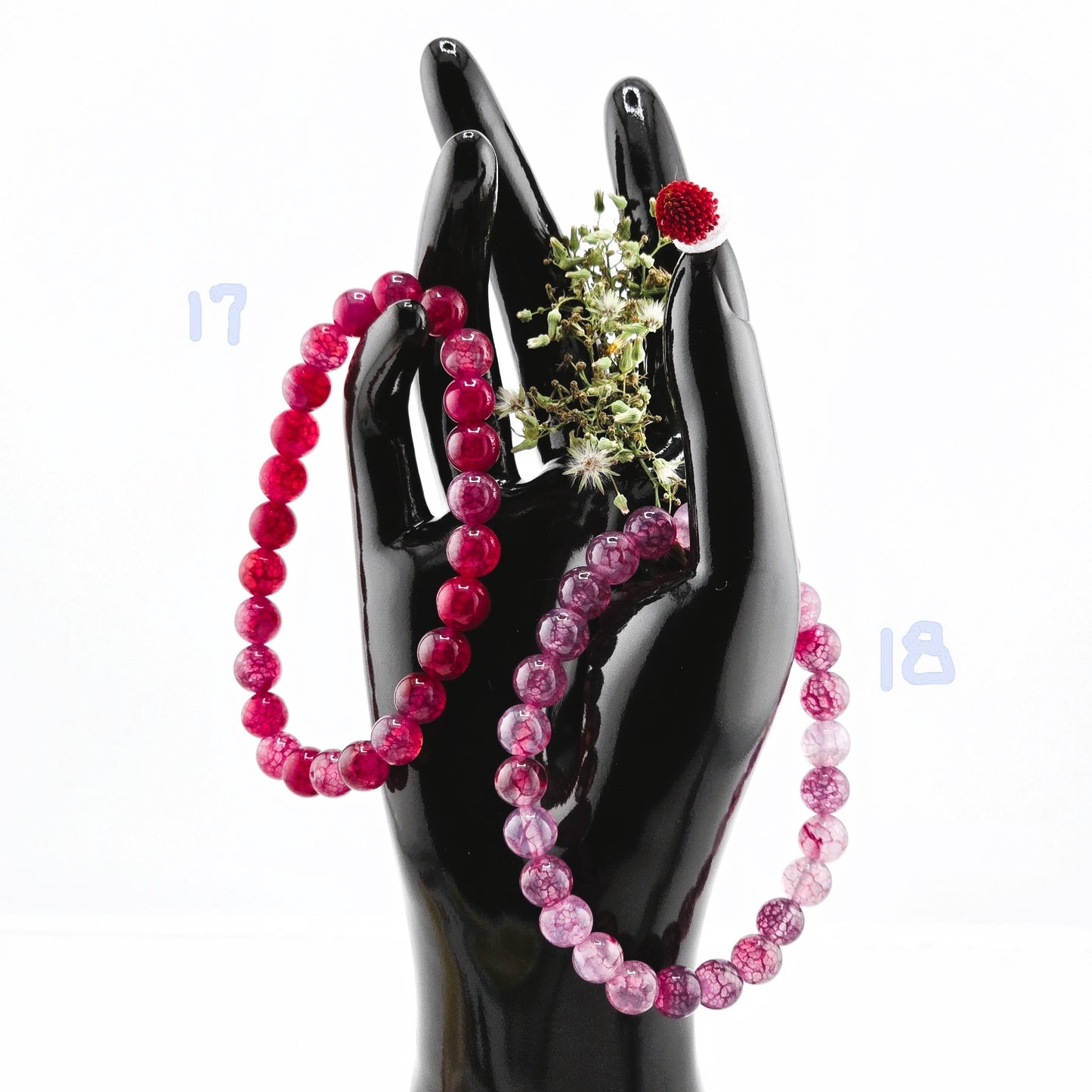 (Part 1) Balance your energy while wearing BEADED BRACLETS – With & Without Charm – Item B (Agate - Aventurine)