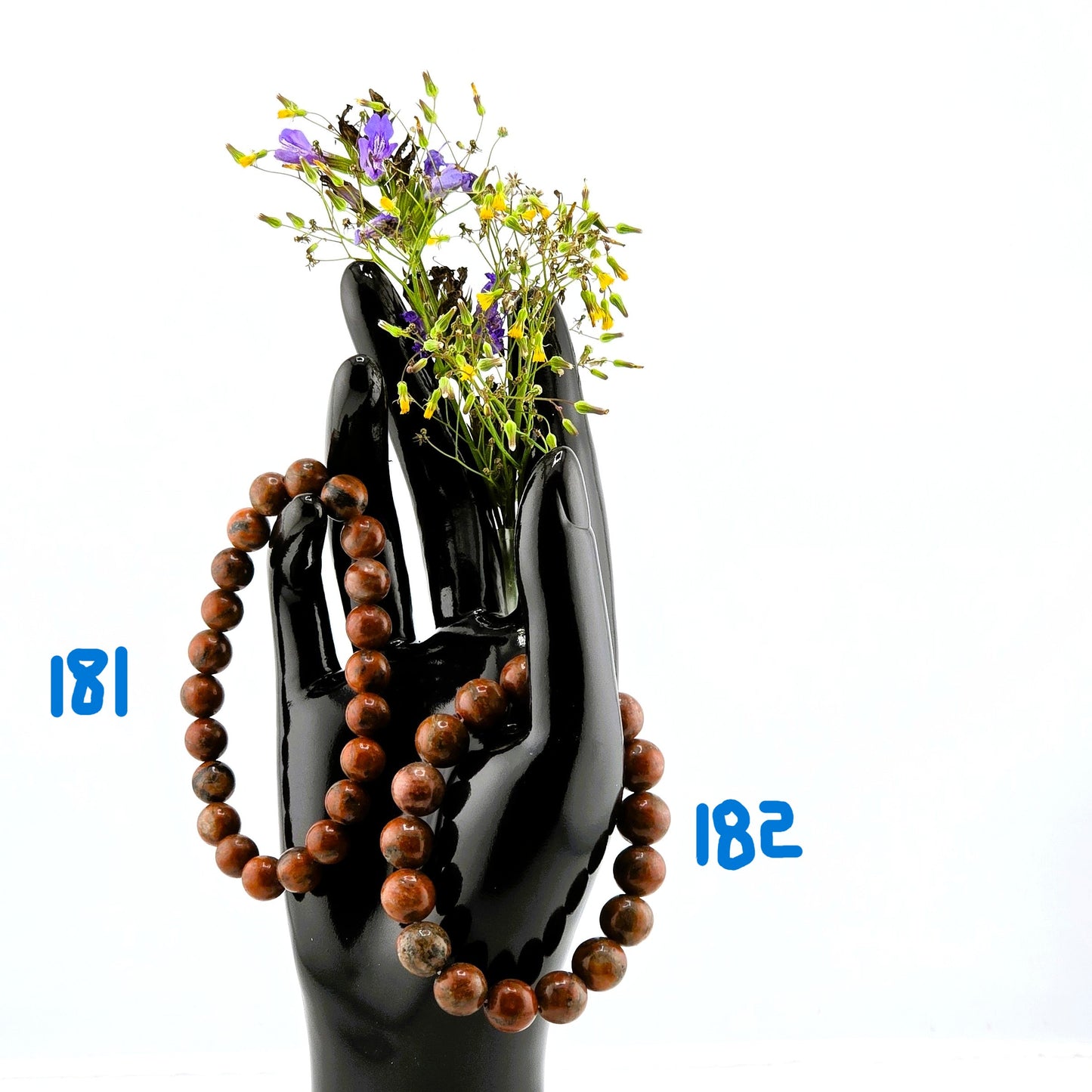 (Part 2) Balance your energy while wearing BEADED BRACLETS – With & Without Charm – Item B (Agate- Lapis Lazuli)