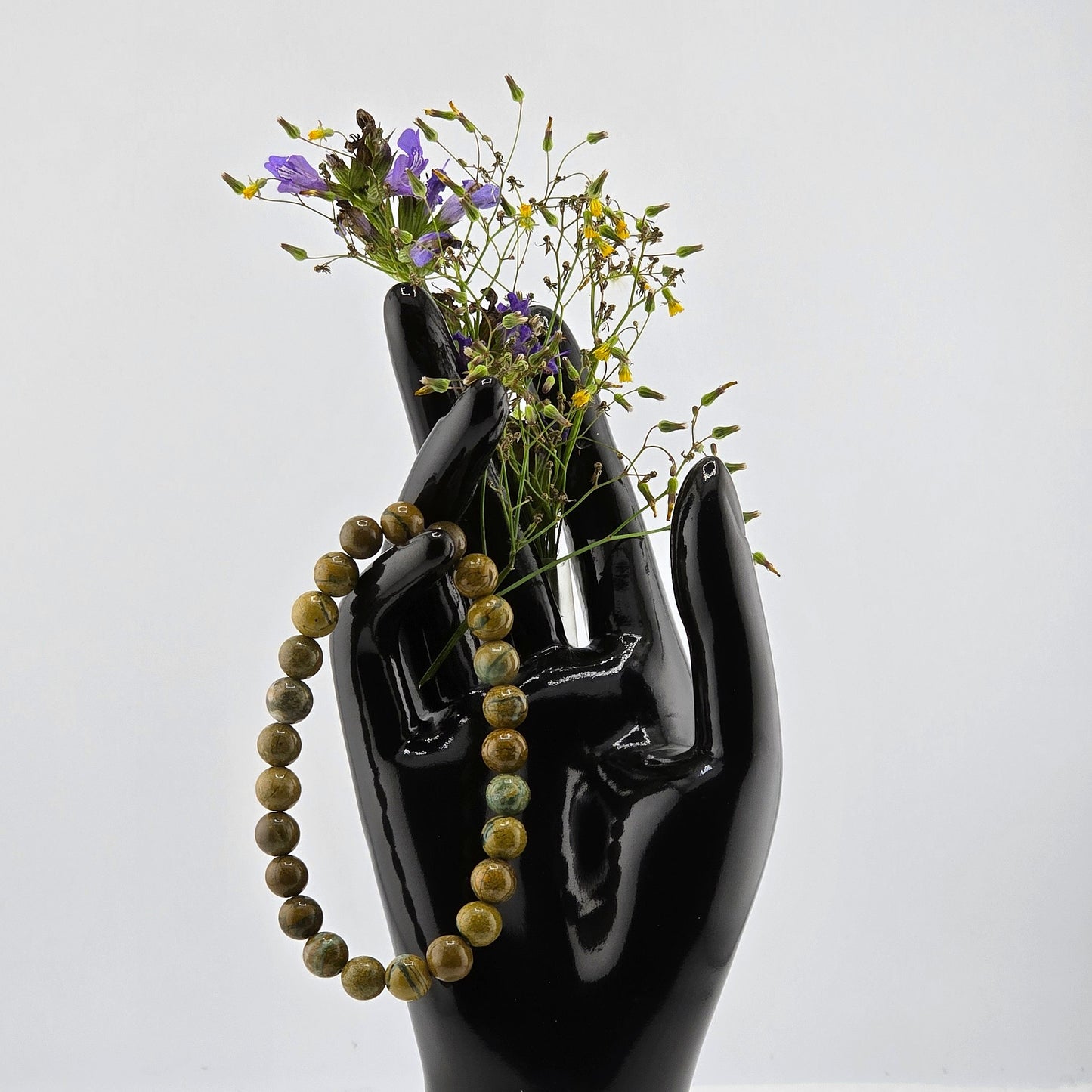 (Part 2) Balance your energy while wearing BEADED BRACLETS – With & Without Charm – Item B (Agate- Lapis Lazuli)