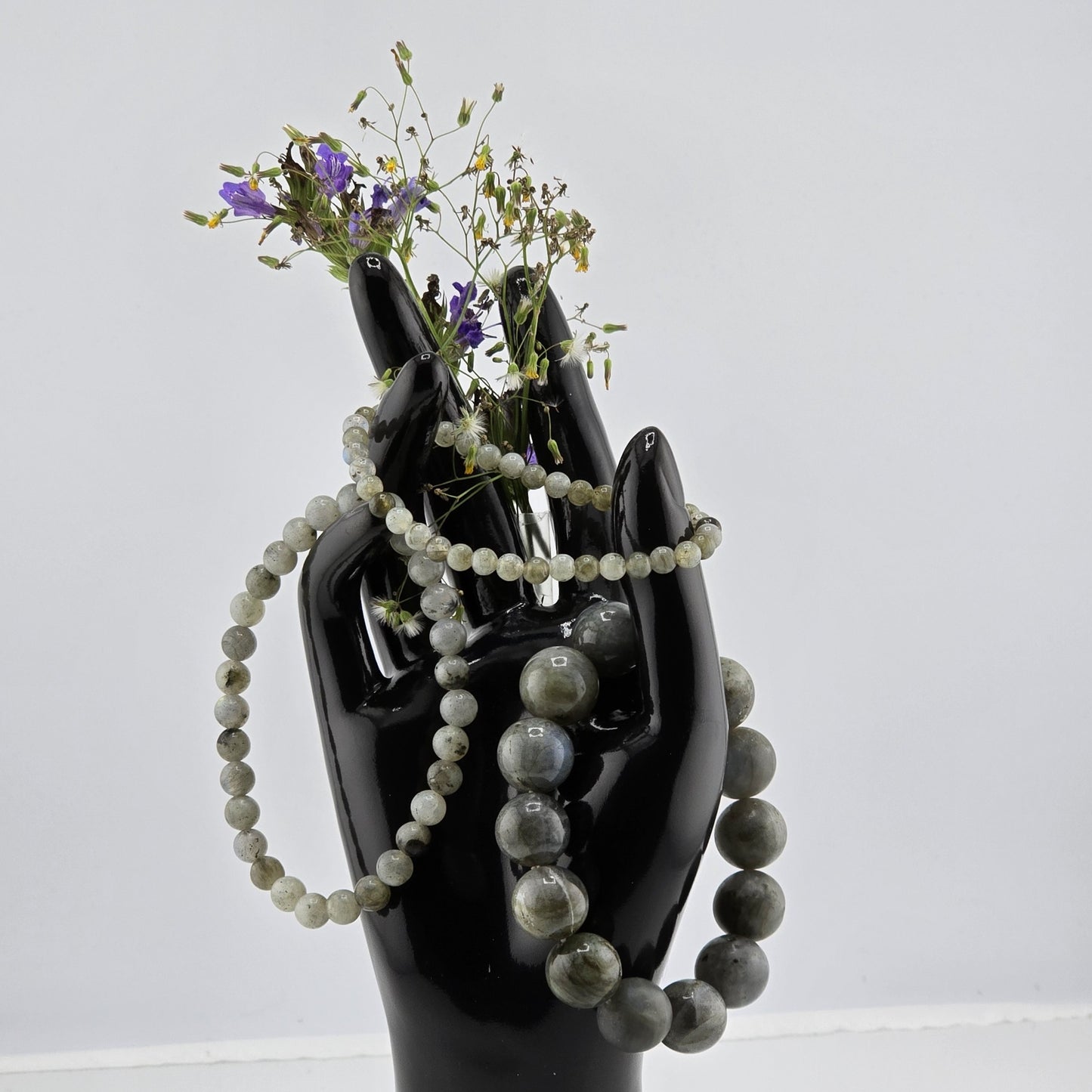 (Part 2) Balance your energy while wearing BEADED BRACLETS – With & Without Charm – Item B (Agate- Lapis Lazuli)