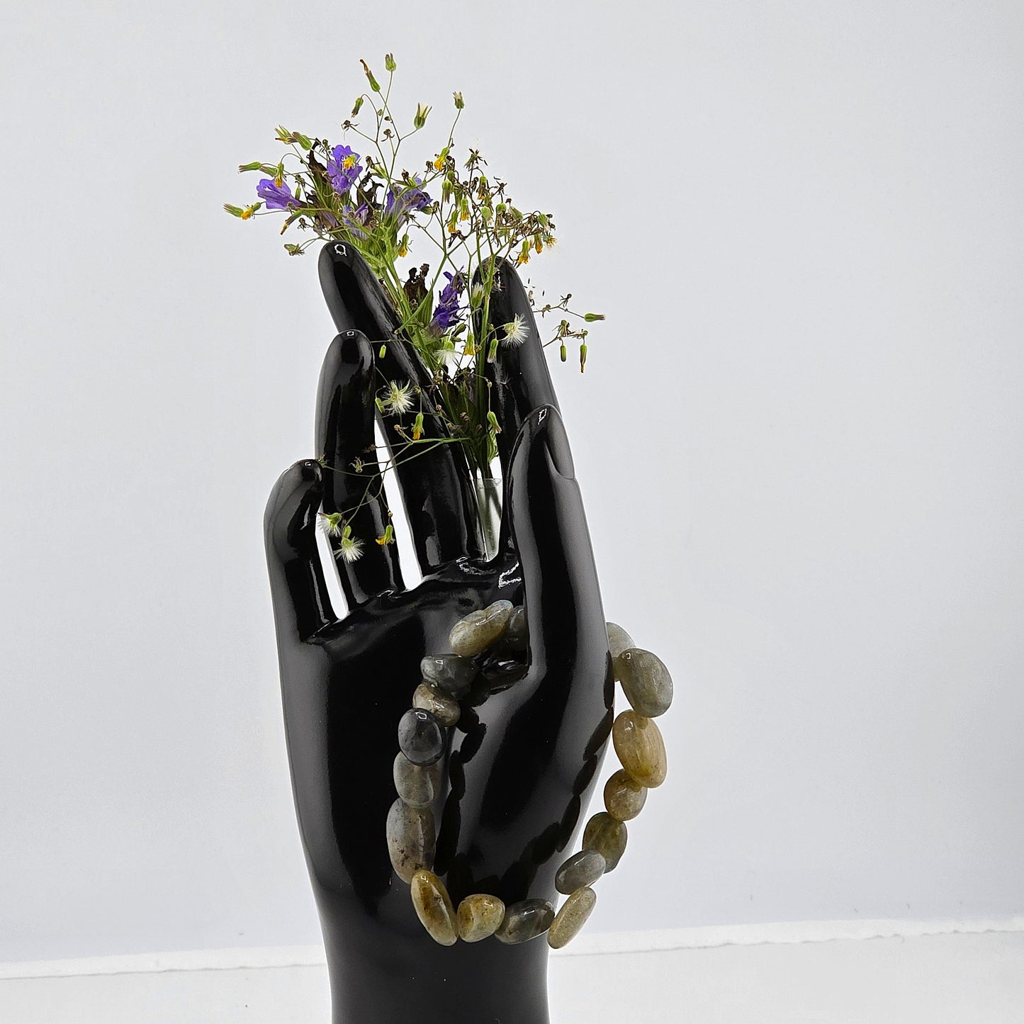(Part 2) Balance your energy while wearing BEADED BRACLETS – With & Without Charm – Item B (Agate- Lapis Lazuli)