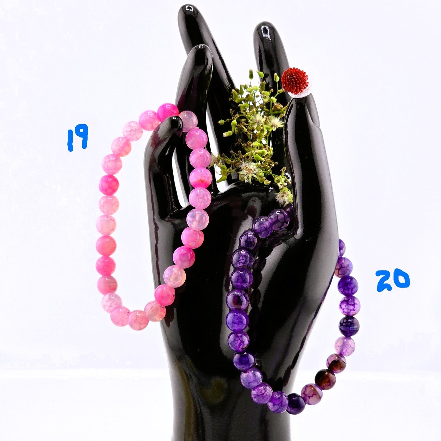 (Part 1) Balance your energy while wearing BEADED BRACLETS – With & Without Charm – Item B (Agate - Aventurine)