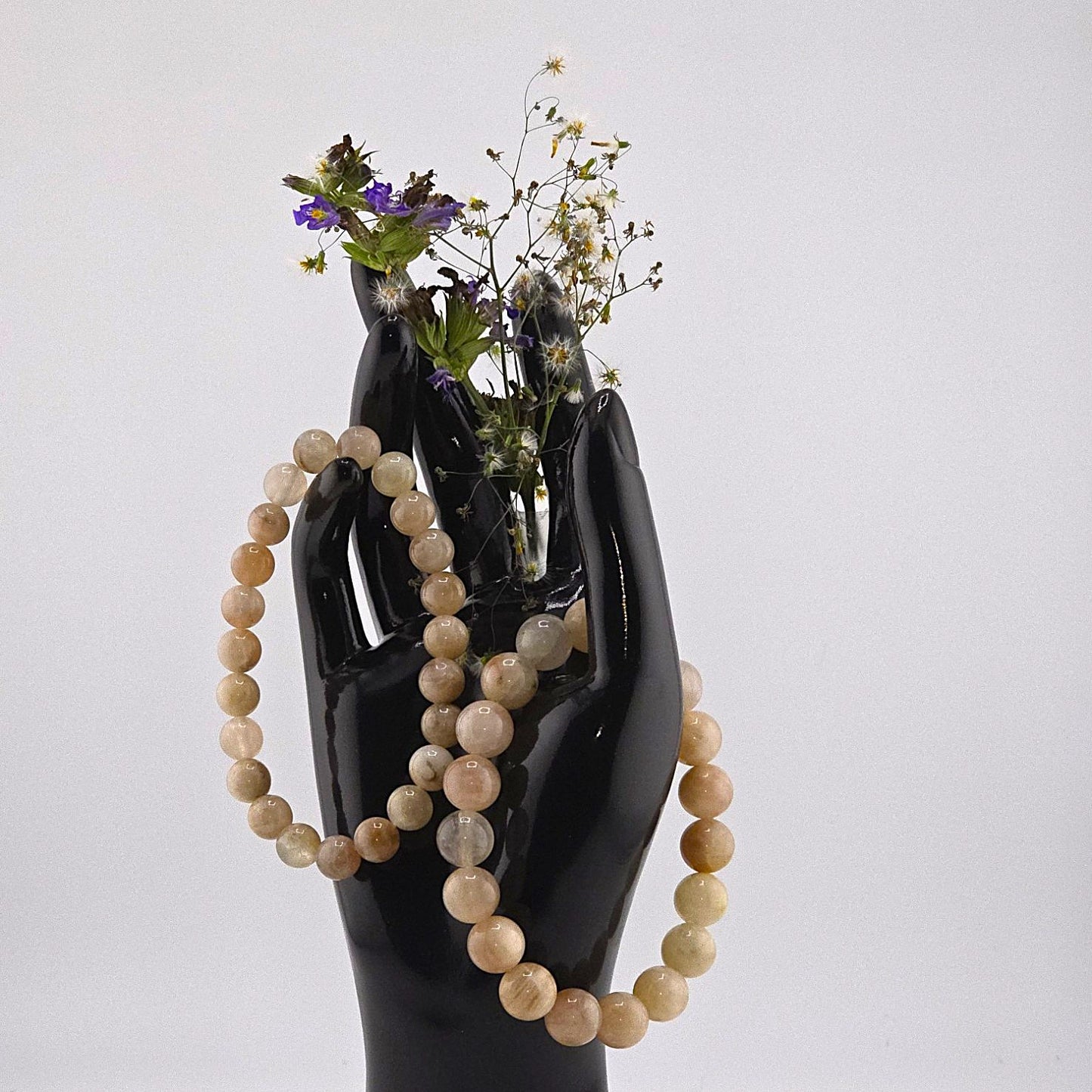 (Part 3) Balance your energy while wearing BEADED BRACLETS – With & Without Charm – Item B (Larimar- Sodalite)
