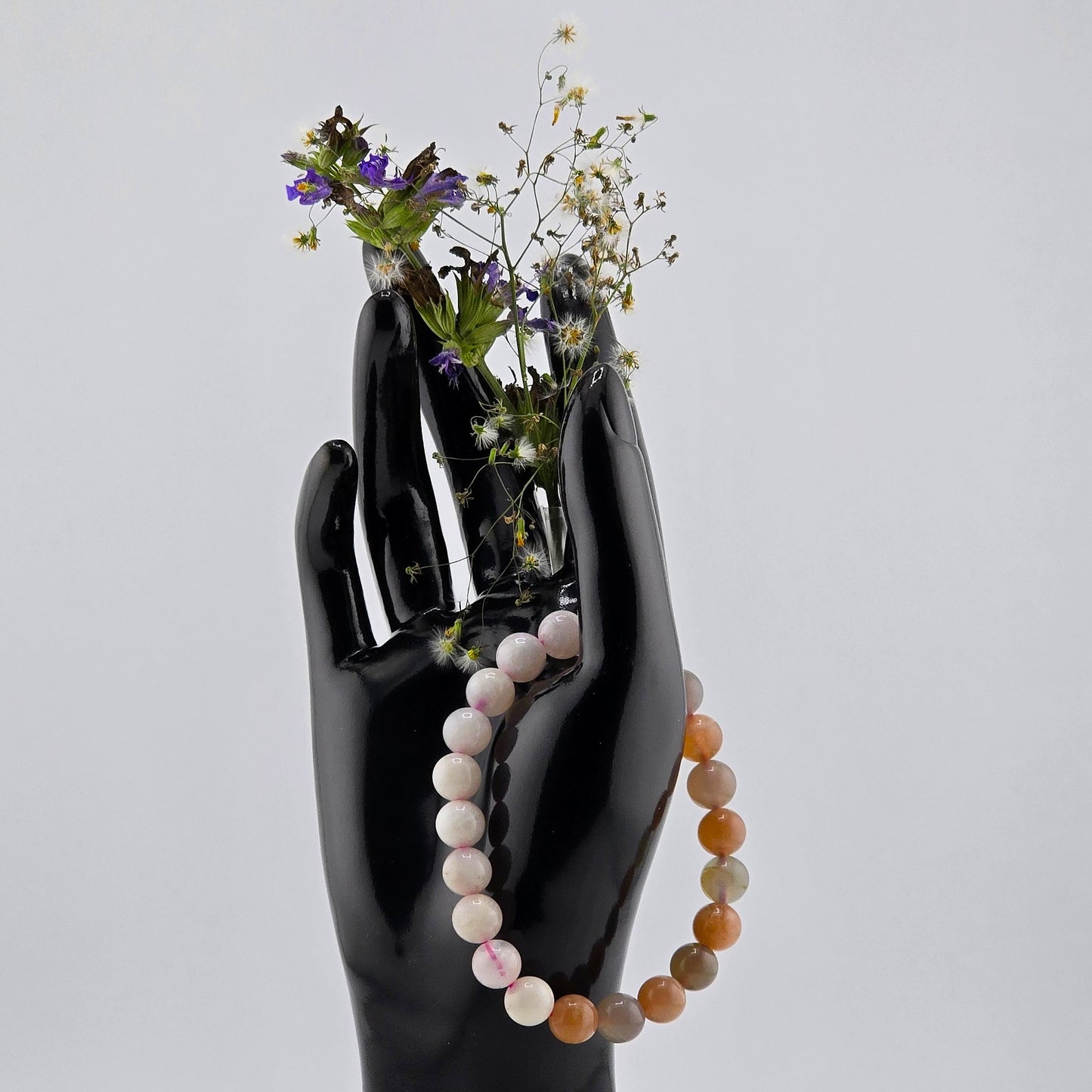 (Part 3) Balance your energy while wearing BEADED BRACLETS – With & Without Charm – Item B (Larimar- Sodalite)