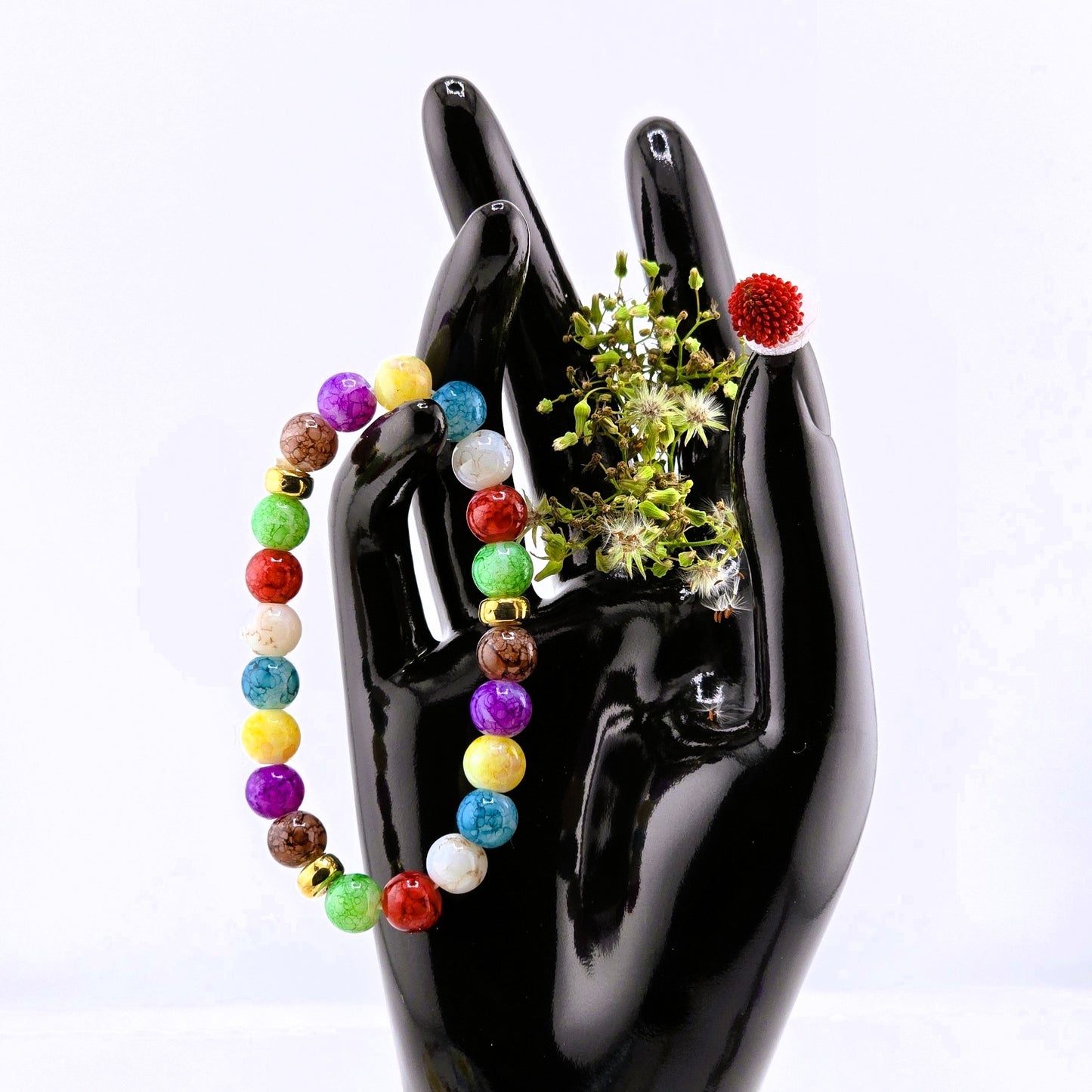 (Part 1) Balance your energy while wearing BEADED BRACLETS – With & Without Charm – Item B (Agate - Aventurine)