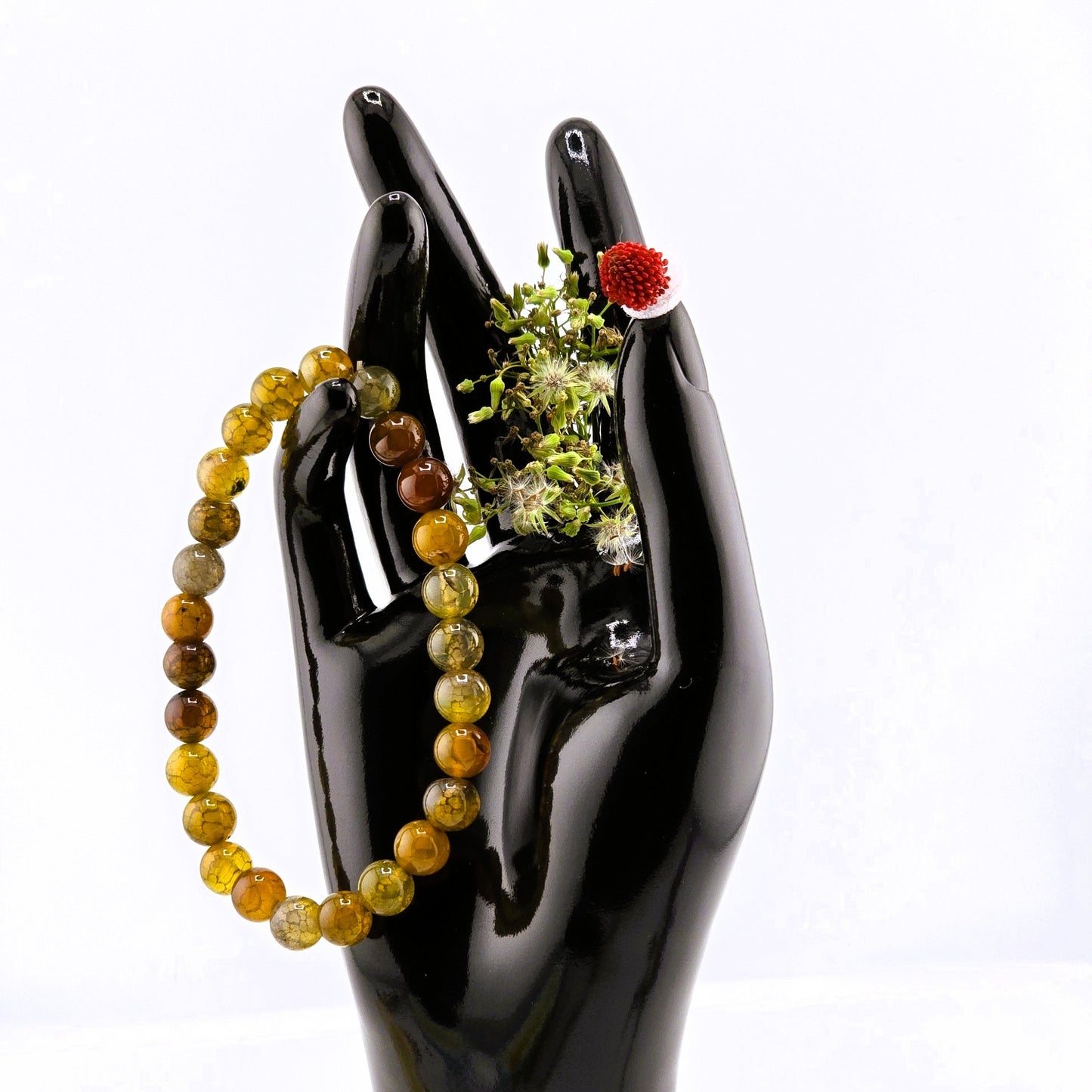 (Part 1) Balance your energy while wearing BEADED BRACLETS – With & Without Charm – Item B (Agate - Aventurine)