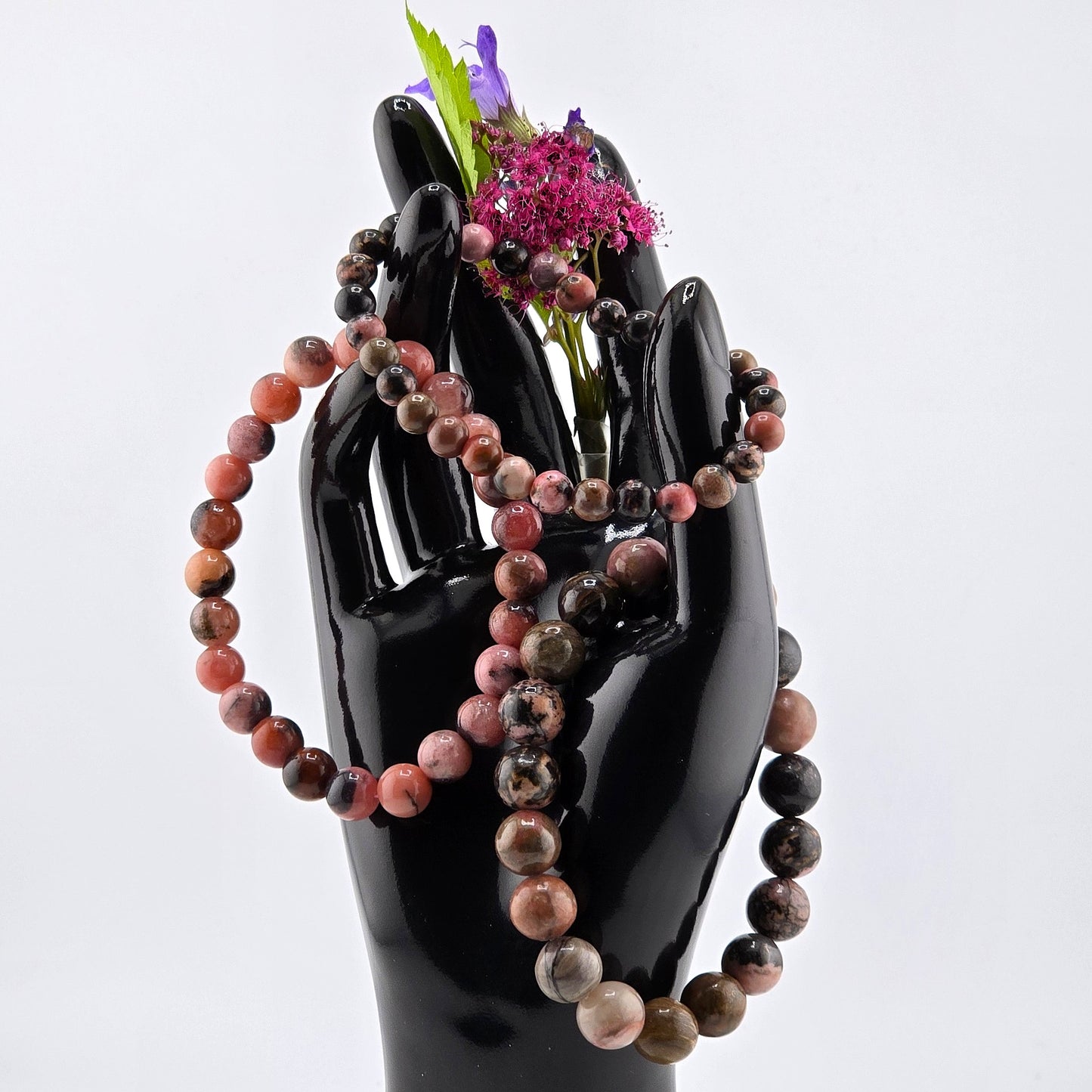 (Part 3) Balance your energy while wearing BEADED BRACLETS – With & Without Charm – Item B (Larimar- Sodalite)