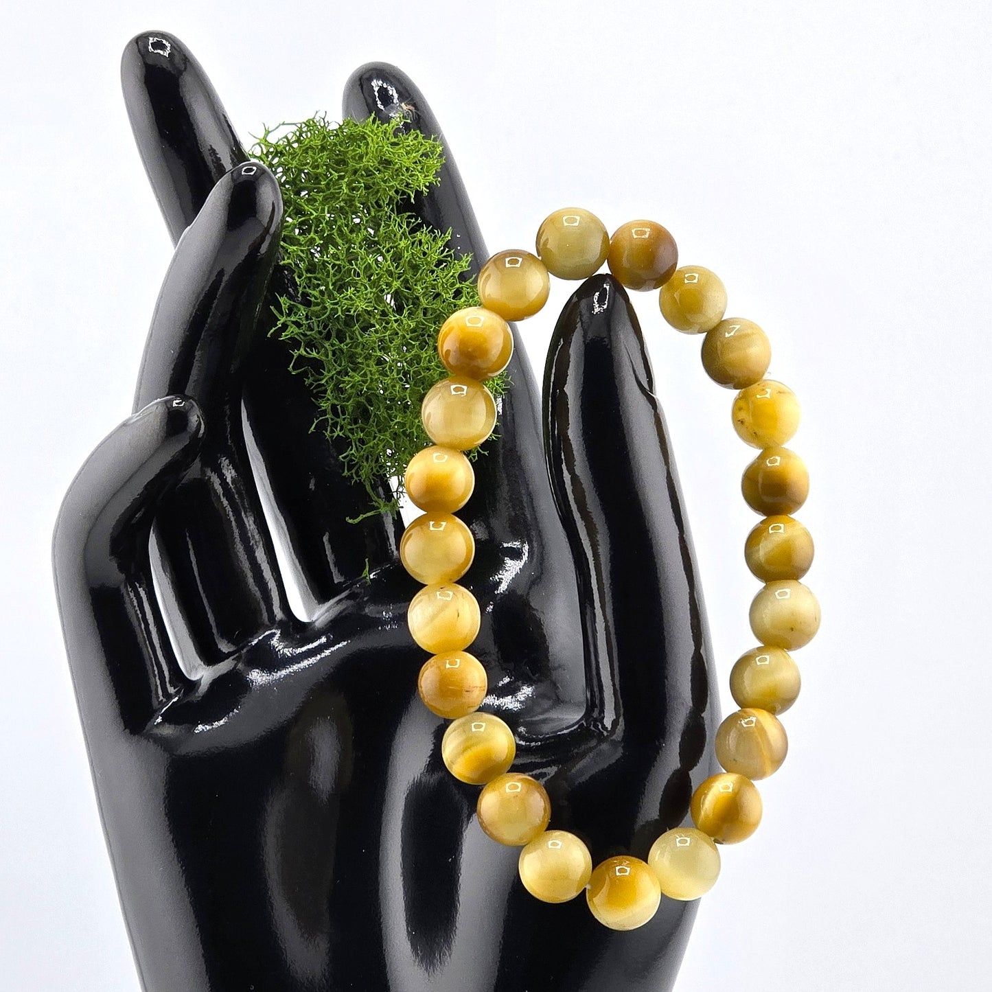 (Part 4) Balance your energy while wearing BEADED BRACLETS – With & Without Charm – Item B (Sandstone - Yooperlite)