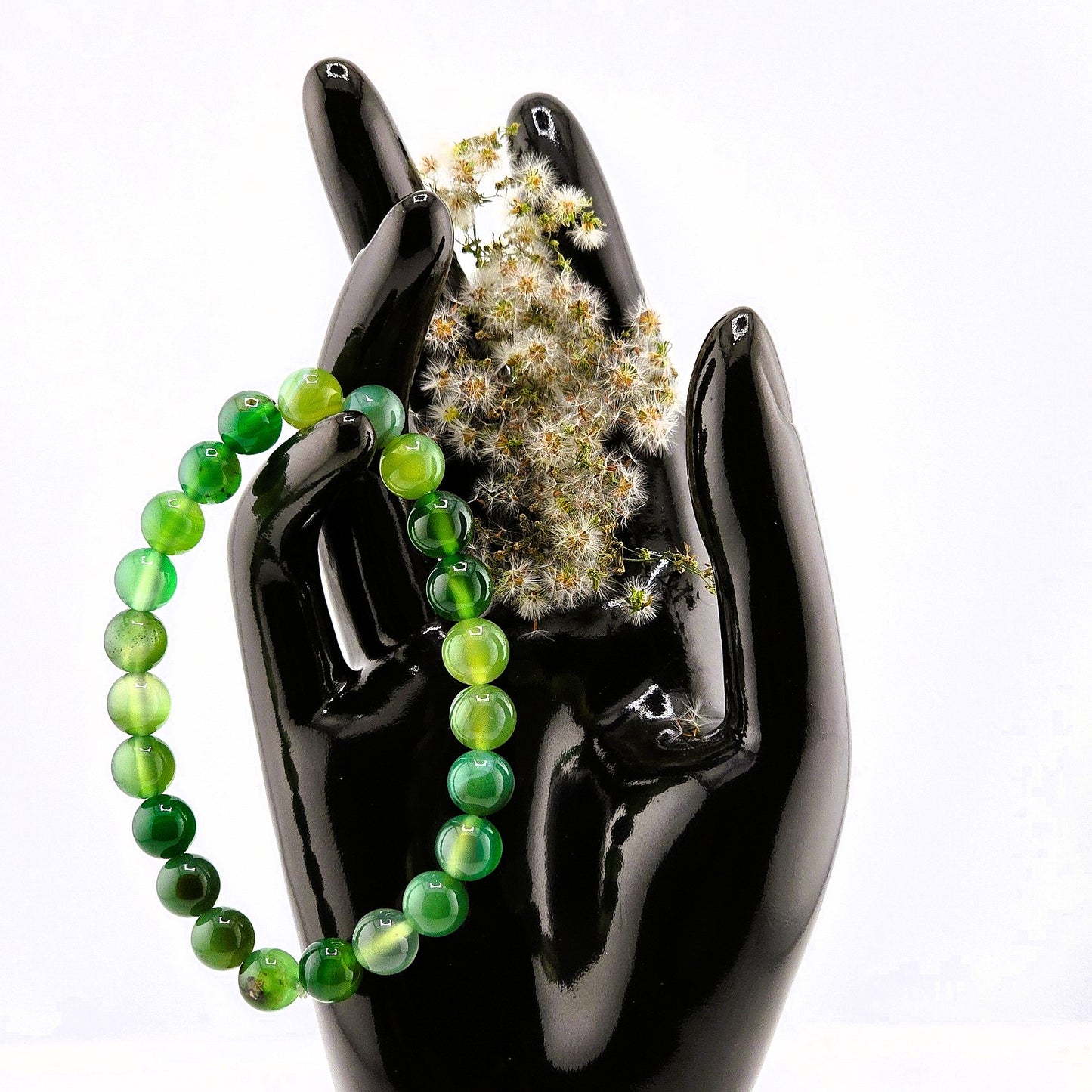 (Part 1) Balance your energy while wearing BEADED BRACLETS – With & Without Charm – Item B (Agate - Aventurine)