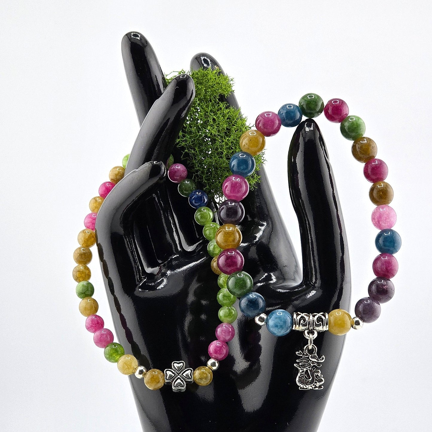 (Part 4) Balance your energy while wearing BEADED BRACLETS – With & Without Charm – Item B (Sandstone - Yooperlite)