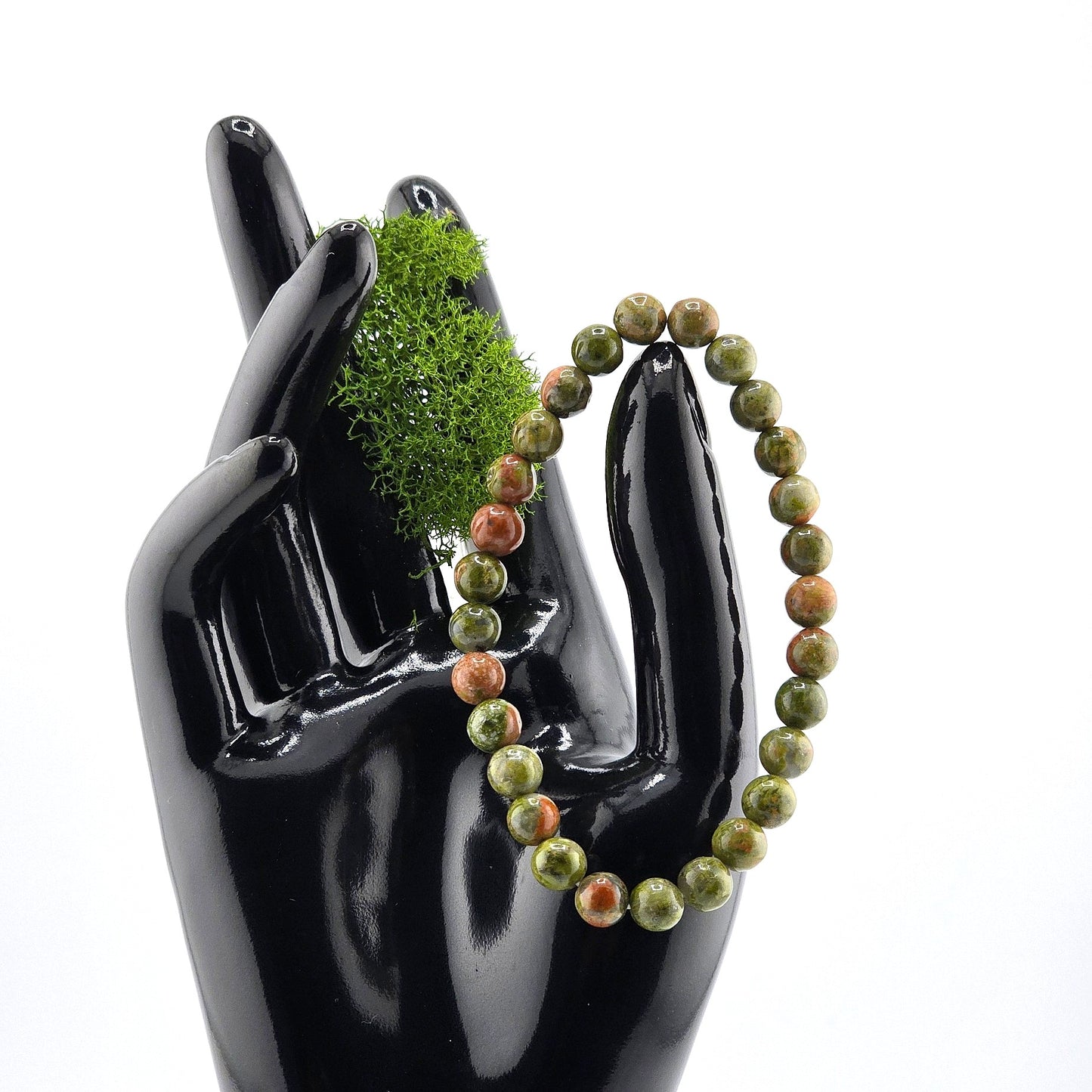 (Part 4) Balance your energy while wearing BEADED BRACLETS – With & Without Charm – Item B (Sandstone - Yooperlite)