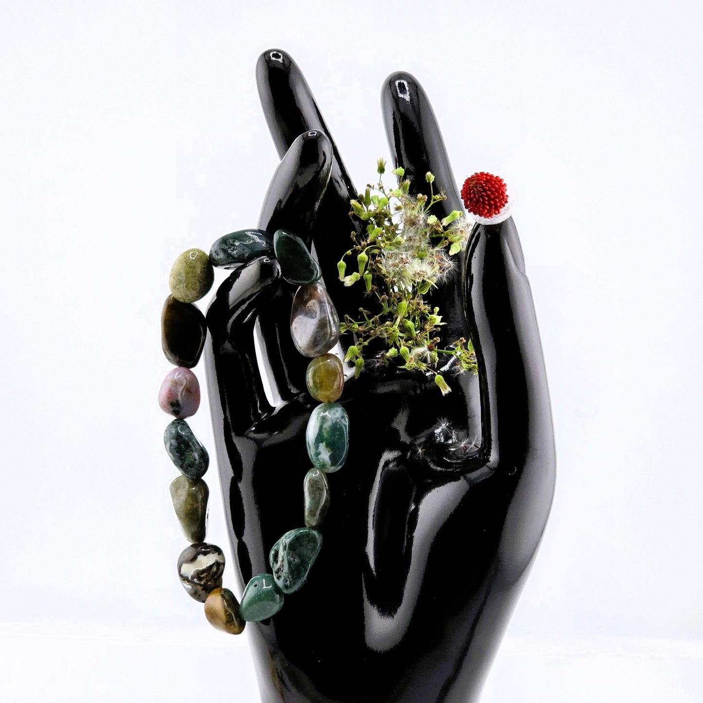 (Part 1) Balance your energy while wearing BEADED BRACLETS – With & Without Charm – Item B (Agate - Aventurine)