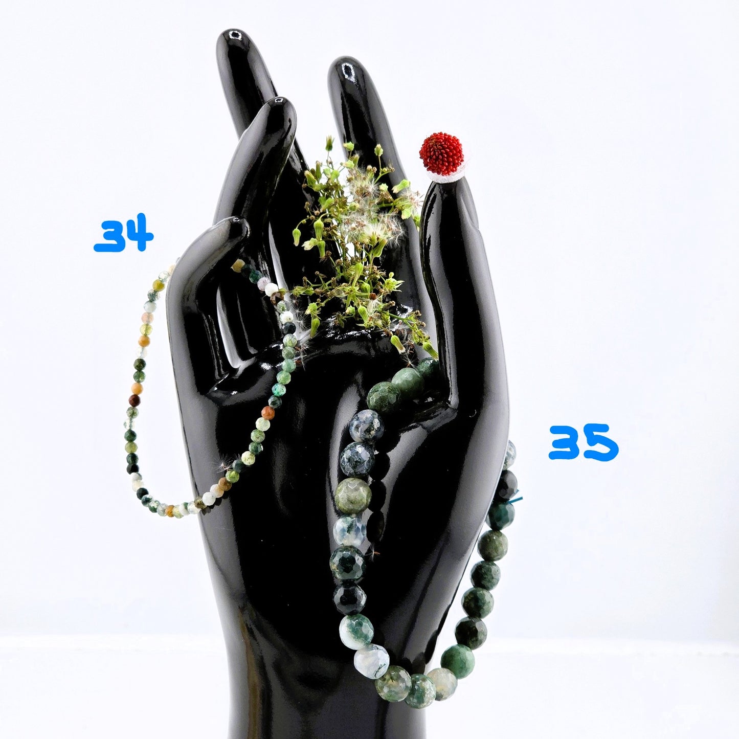 (Part 1) Balance your energy while wearing BEADED BRACLETS – With & Without Charm – Item B (Agate - Aventurine)