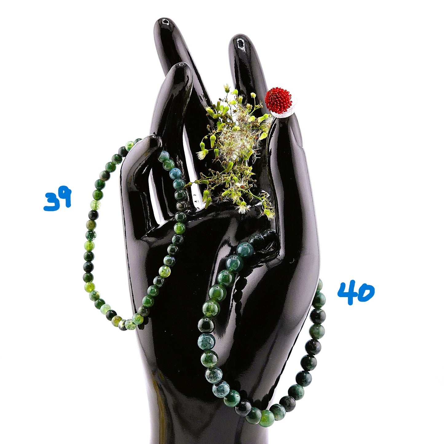 (Part 1) Balance your energy while wearing BEADED BRACLETS – With & Without Charm – Item B (Agate - Aventurine)